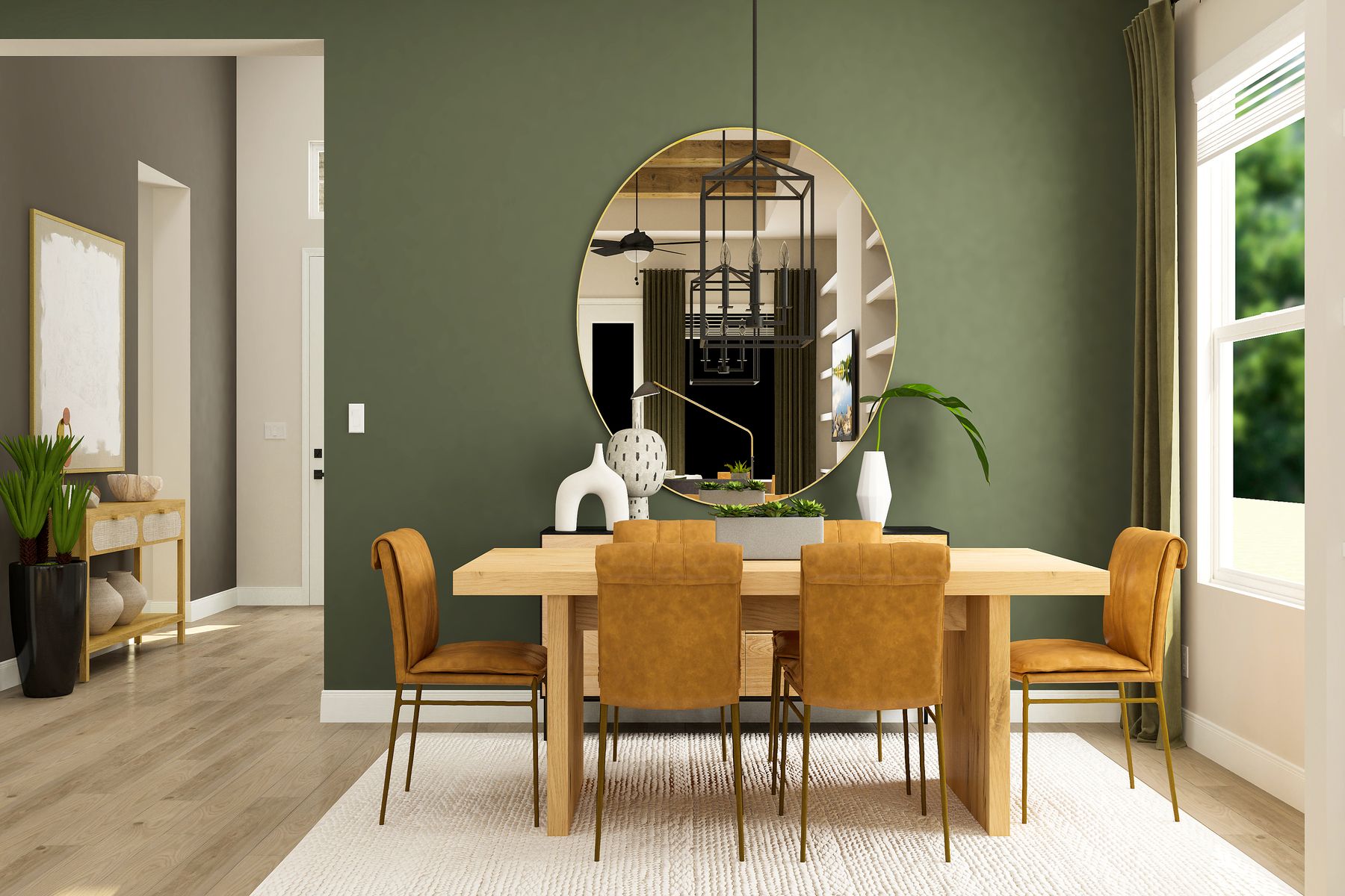 Dining room off the kitchen