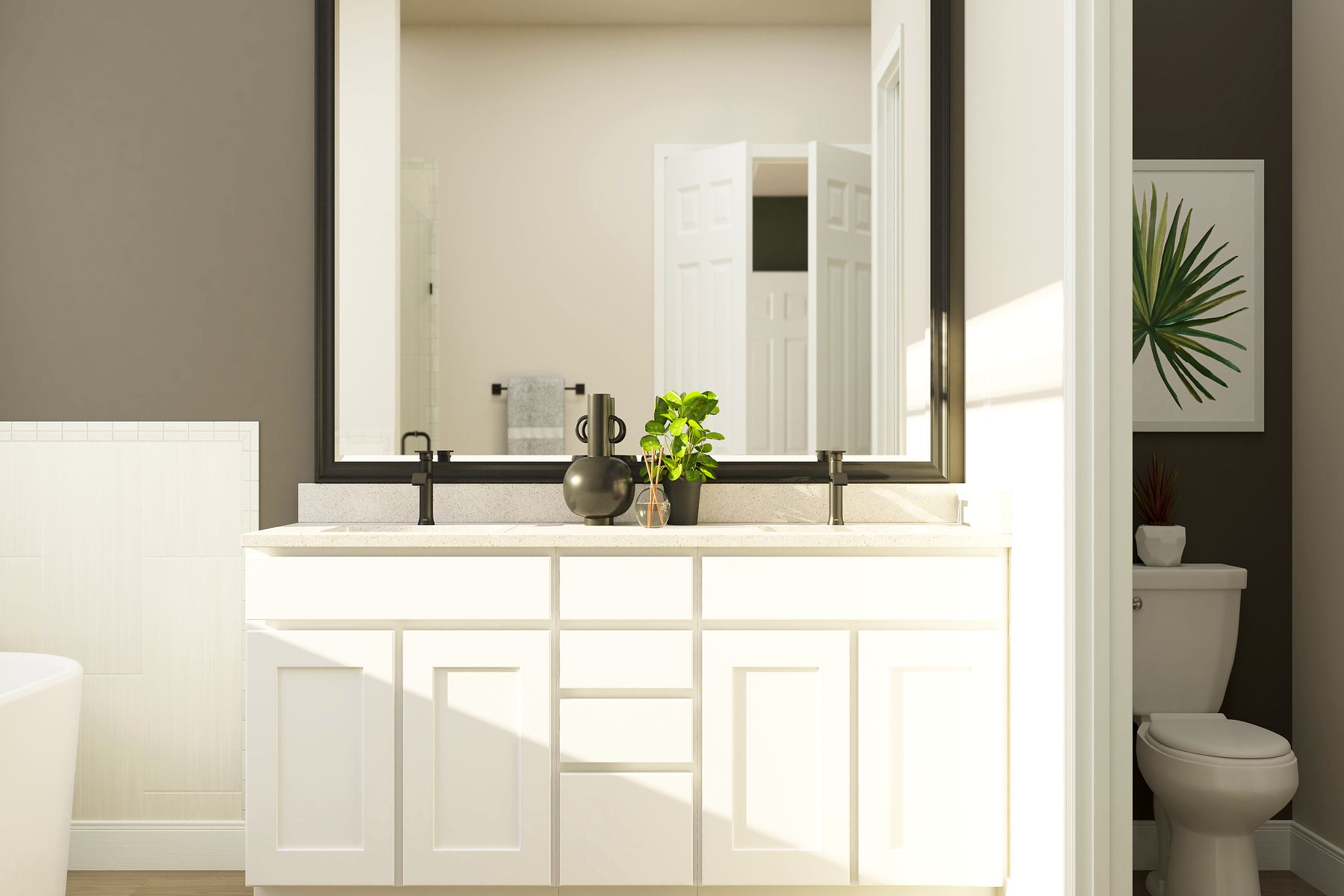 Master bathroom