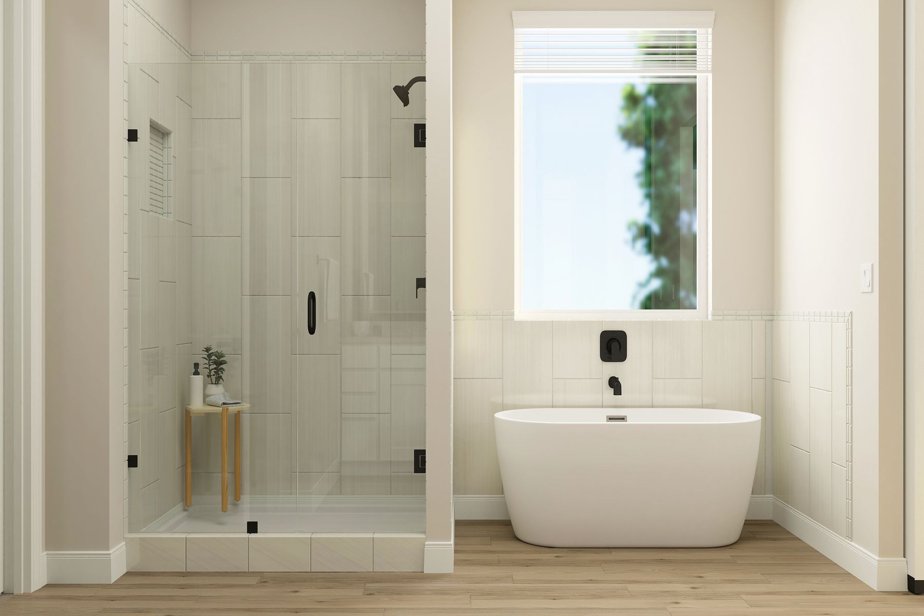 Master bath 