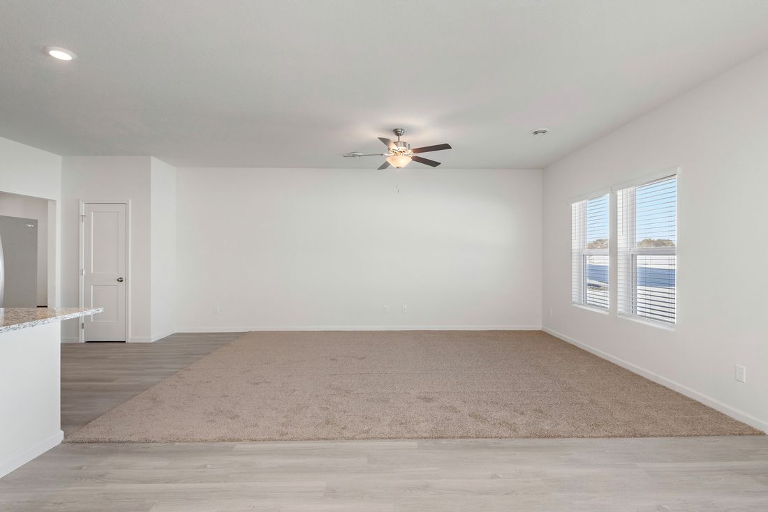 Spacious and well lit