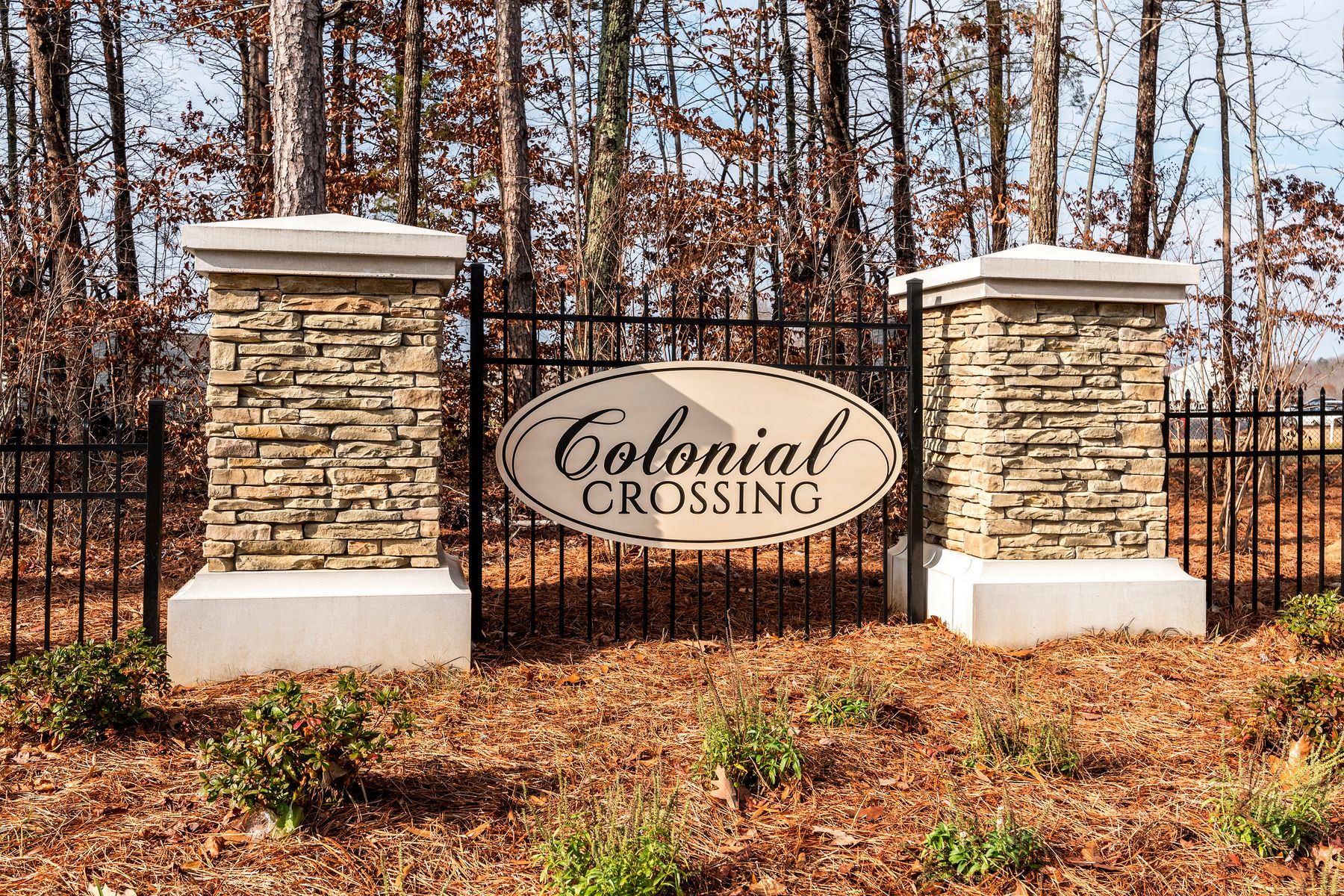 Colonial Crossing Monument
