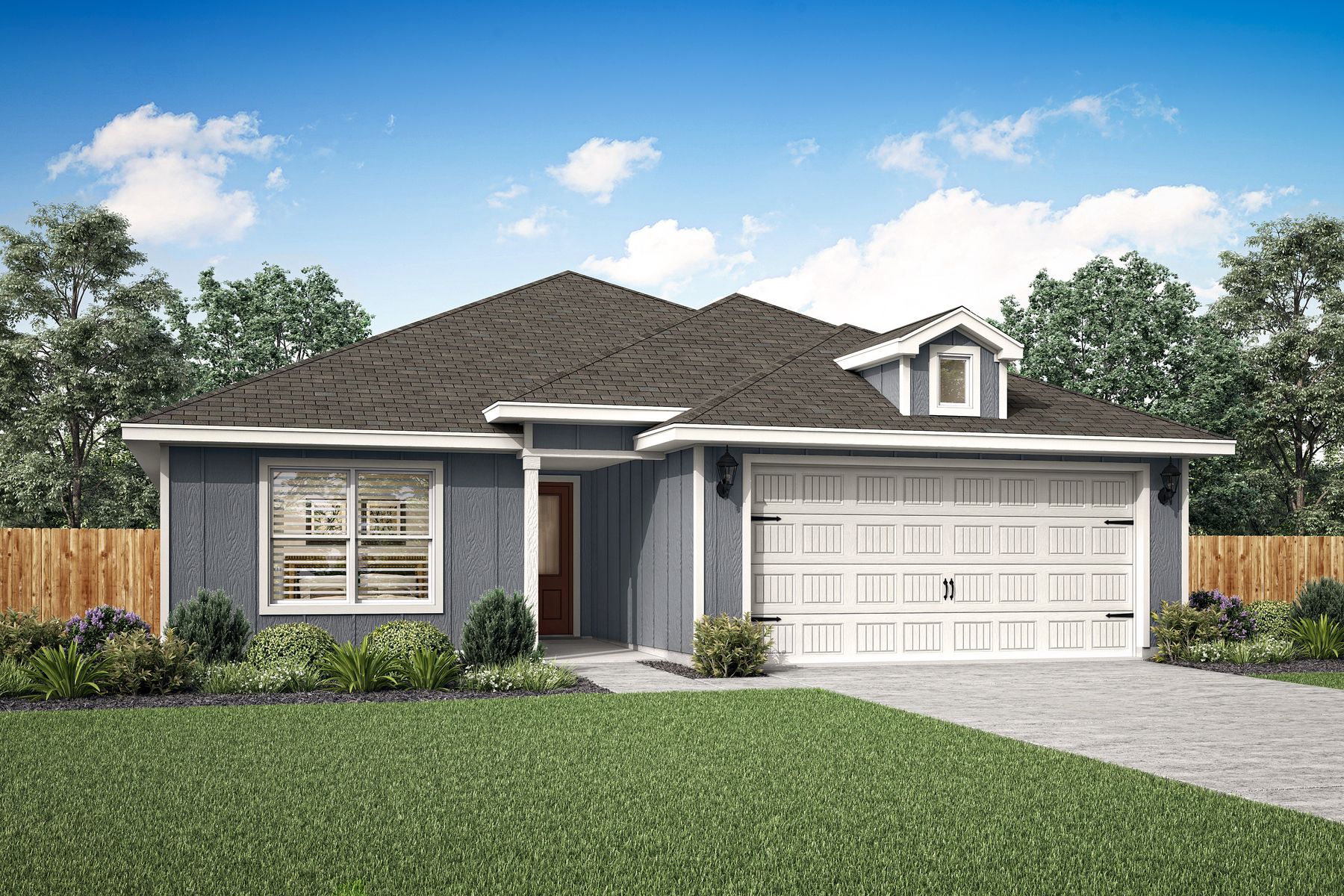 Beautiful one-story home in Vista West community