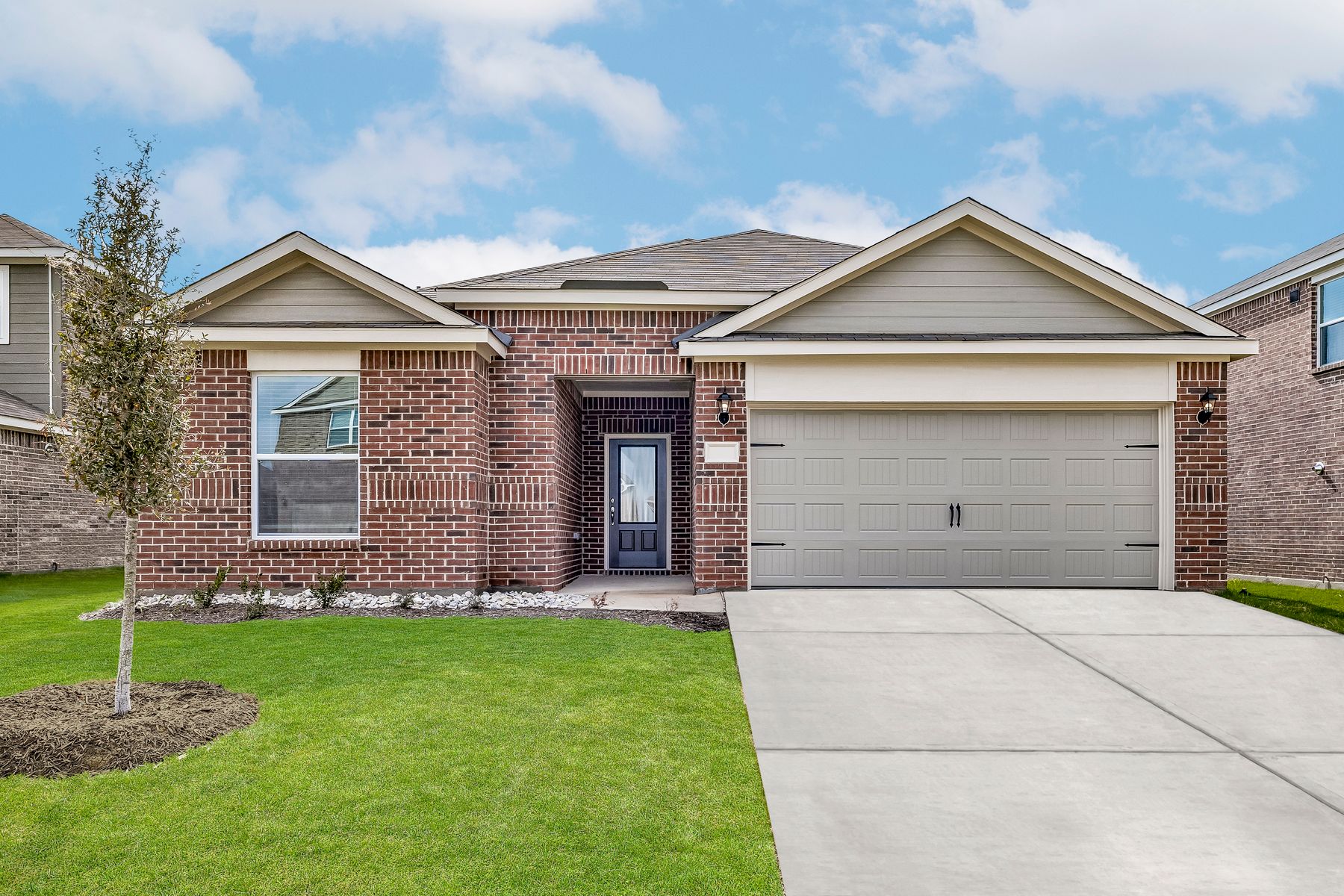 Beautiful, brick exterior