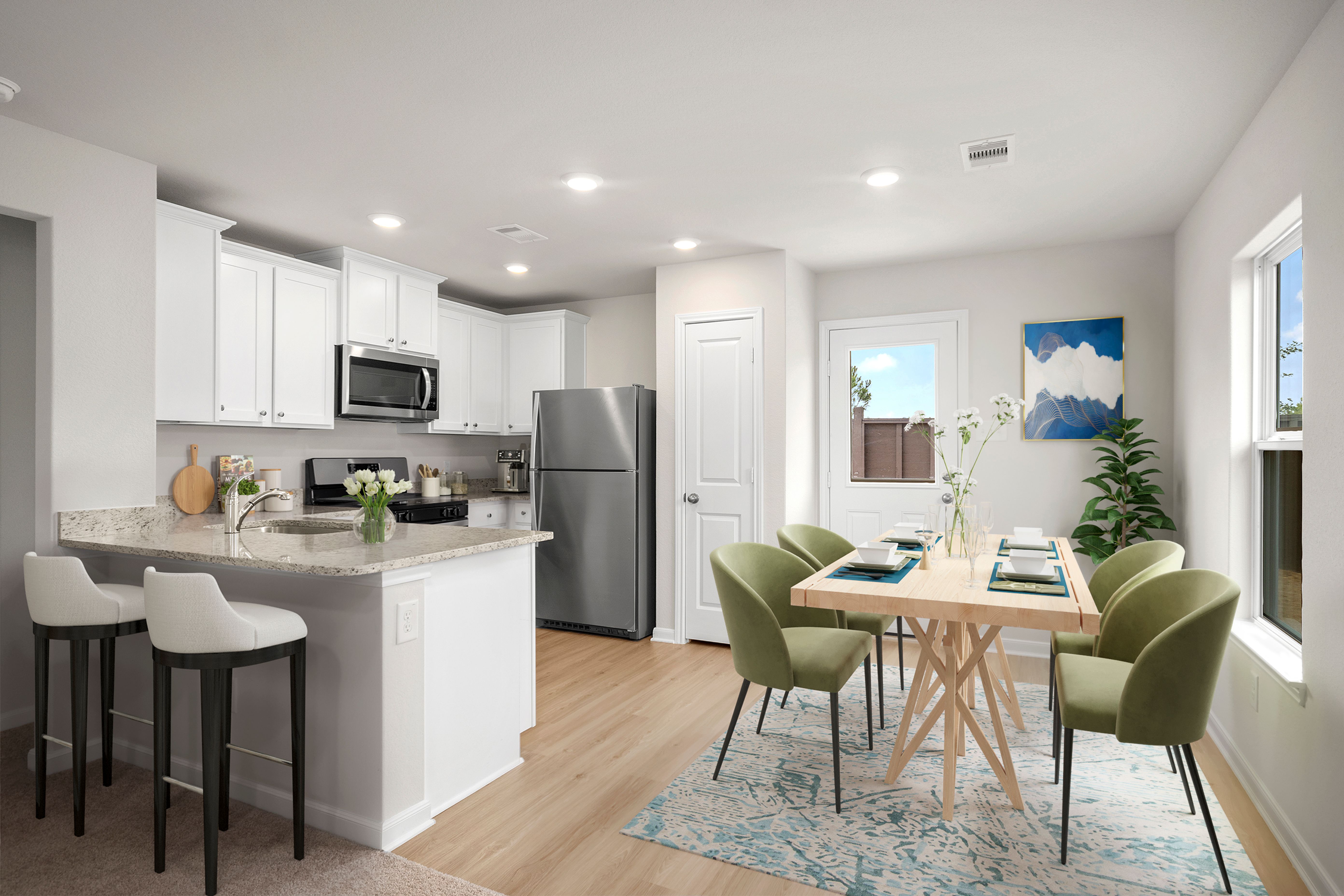 There is plenty of room to host family and friends in this welcoming single story home.