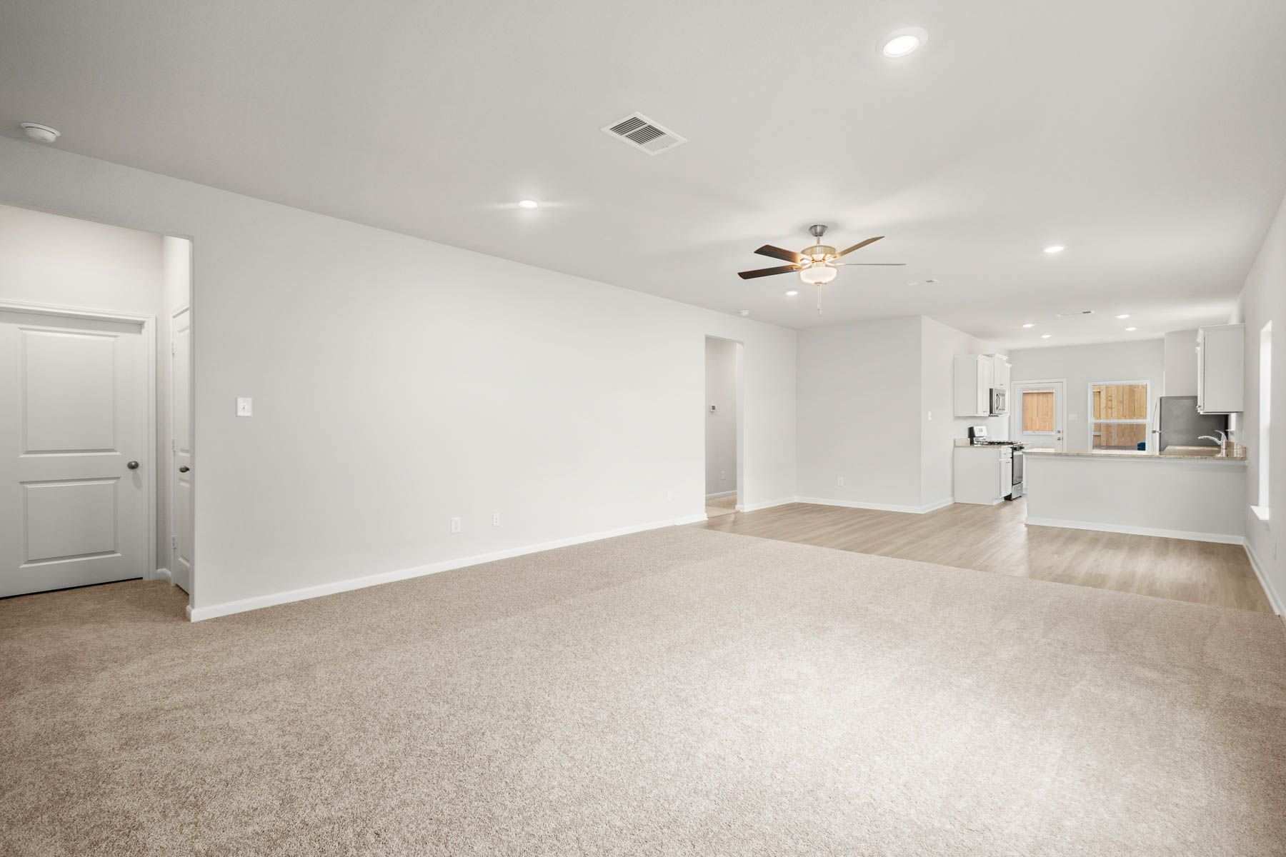 You will find abundant storage options and natural light in this beautiful home.