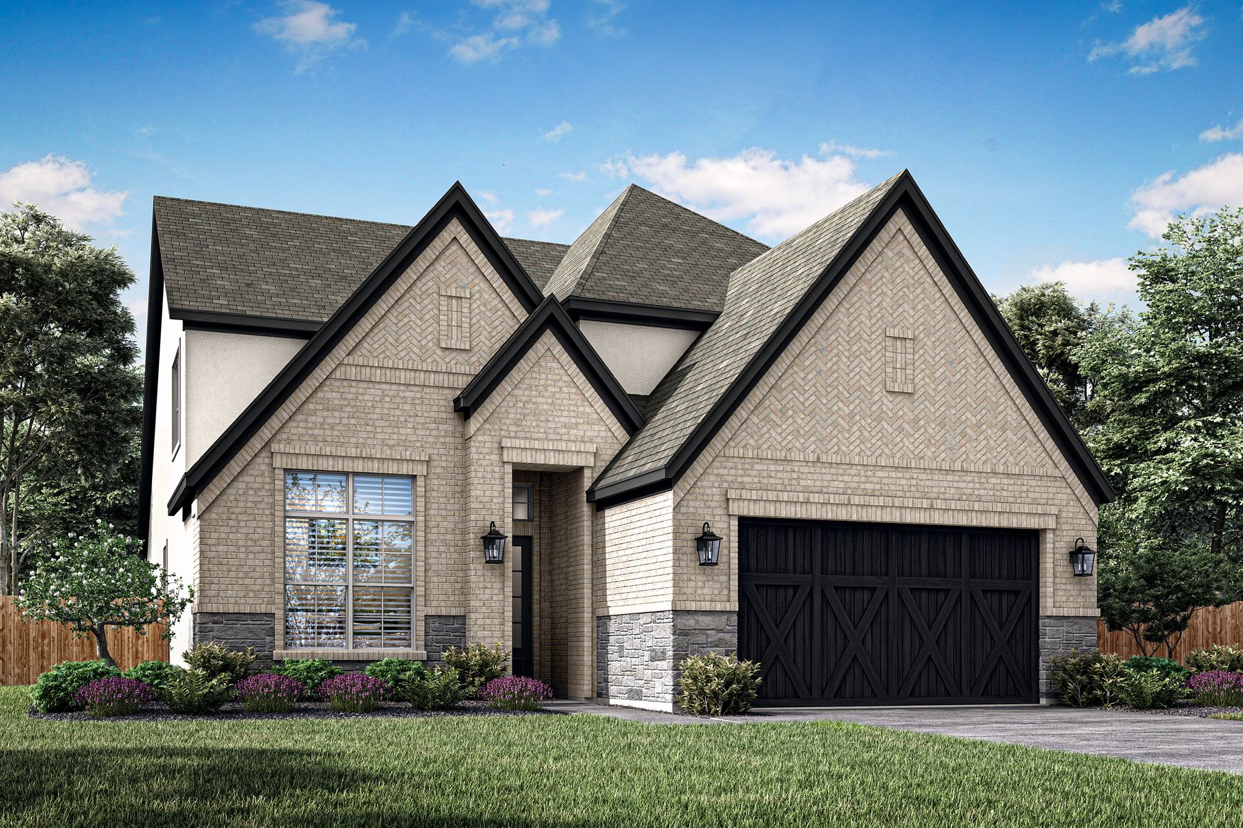 Welch Plan at The Colony in Bastrop, TX by Terrata Homes