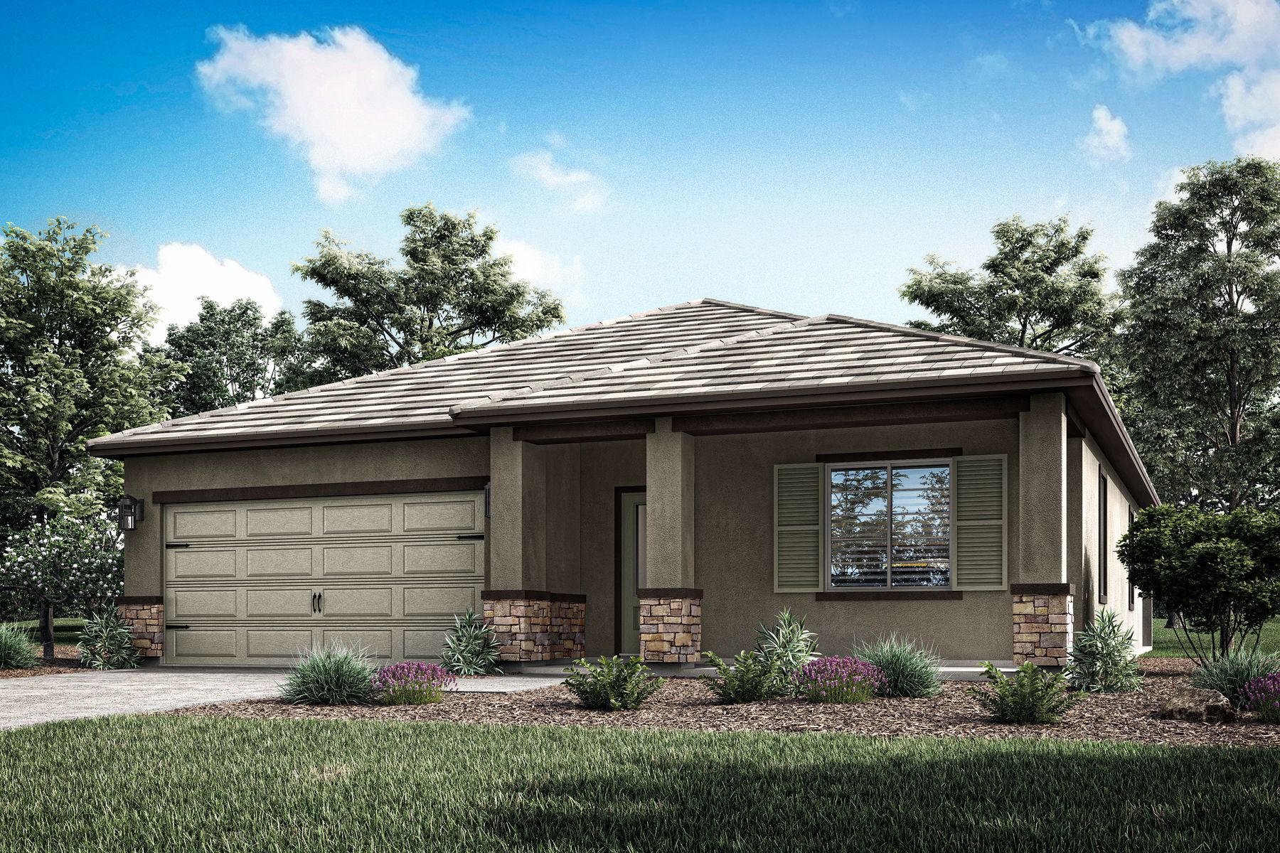 At Harvest Grove, find a variety of homes with spacious interiors and designer finishes.