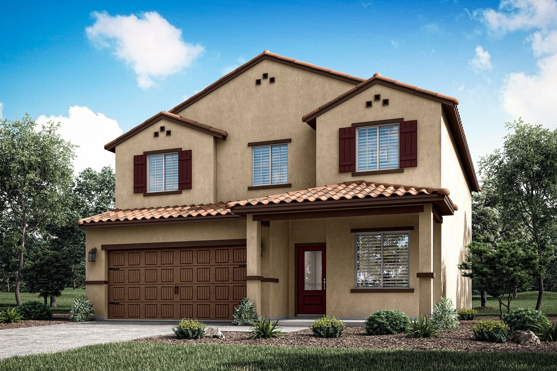 The Venice is a 5 bedroom, 3 bathroom home!