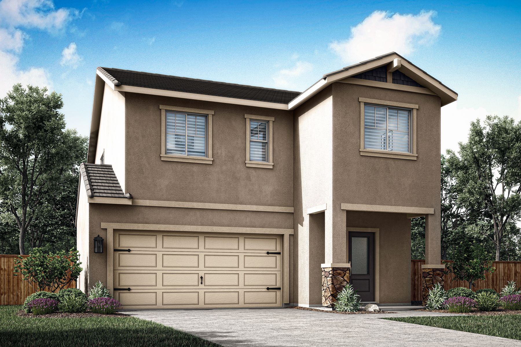 The Willow is a 4 bedroom, 2.5 bathroom home!