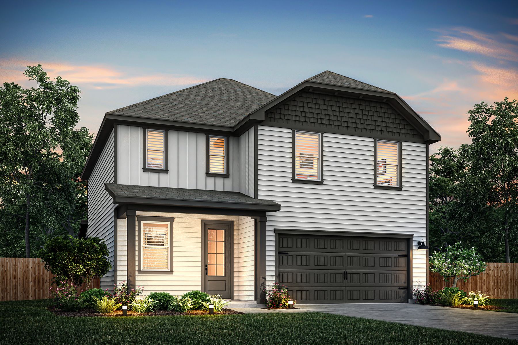 Shelby Plan at TRACE in San Marcos, TX by Terrata Homes