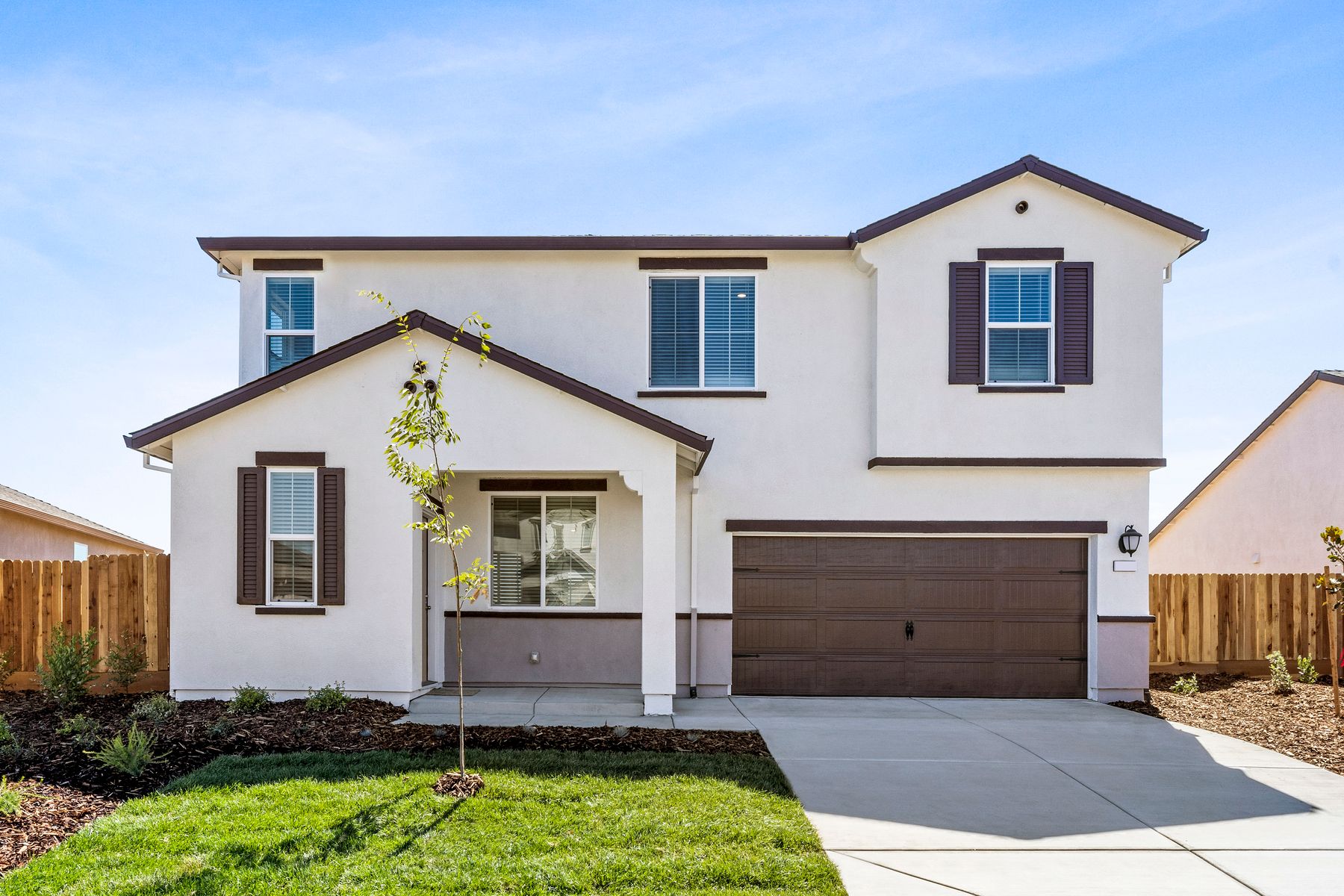 LGI Homes offers two story homes with stucco exteriors at The Orchards!
