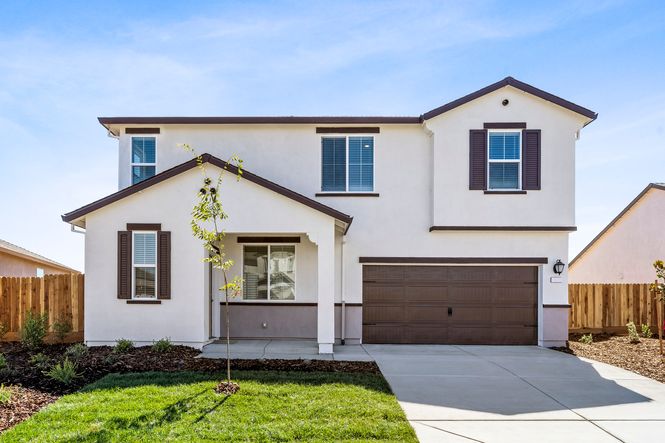 LGI Homes offers two story homes with stucco exteriors at The Orchards!