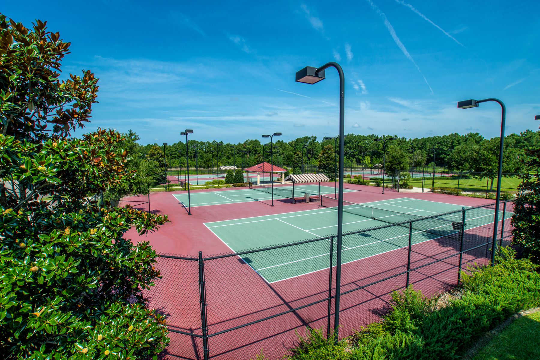 Get your game on at the tennis courts