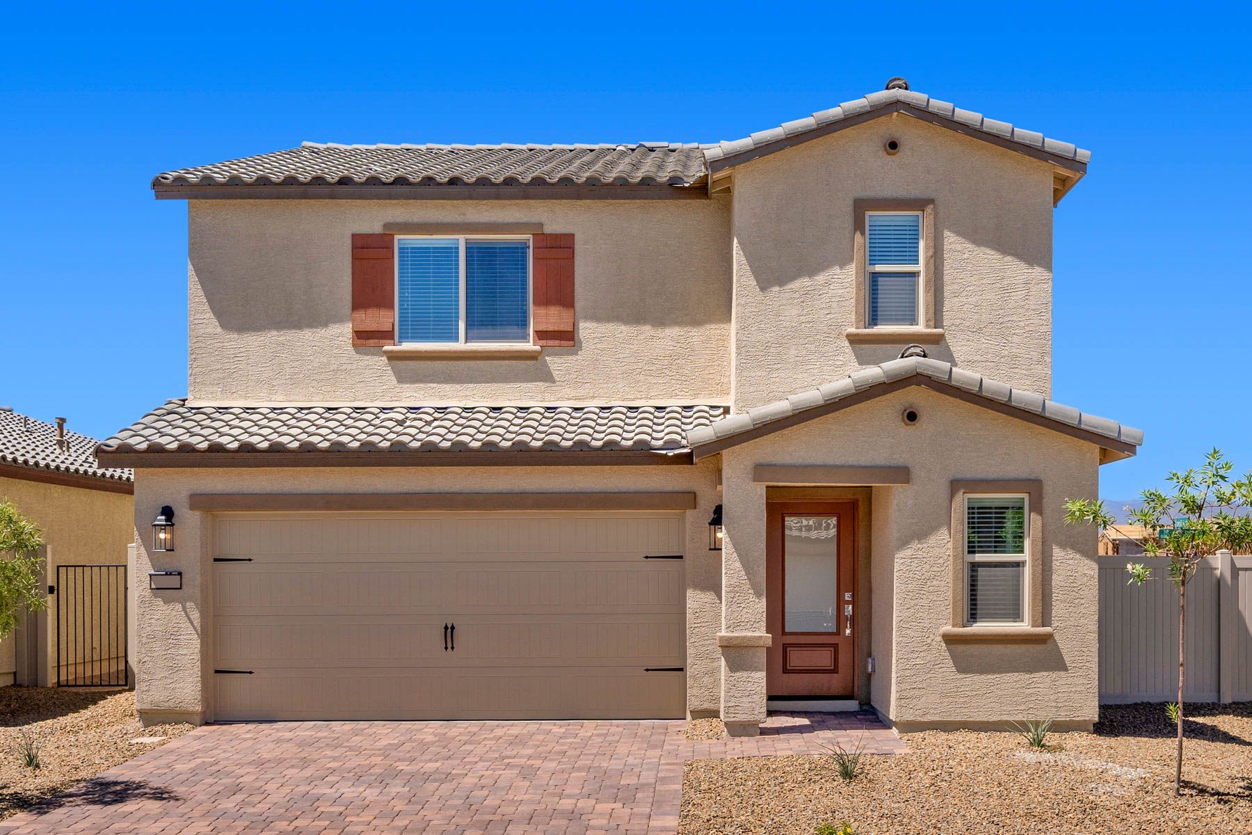 The Mesquite is a beautiful two-story home!