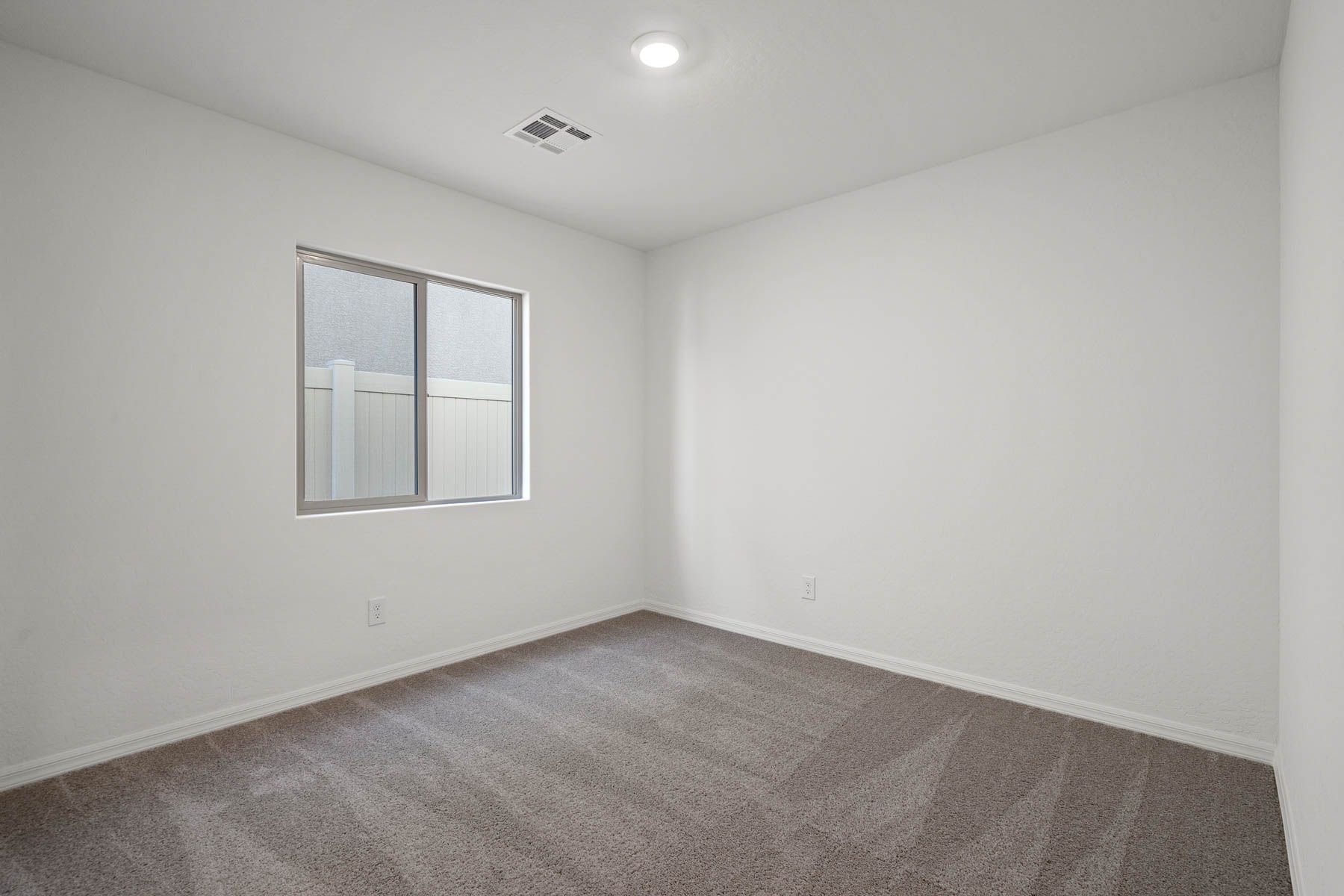 The game room is on the second floor of this home. 