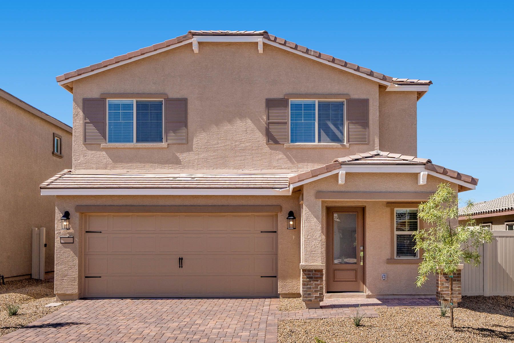 The Stella is a beautiful two-story home. 
