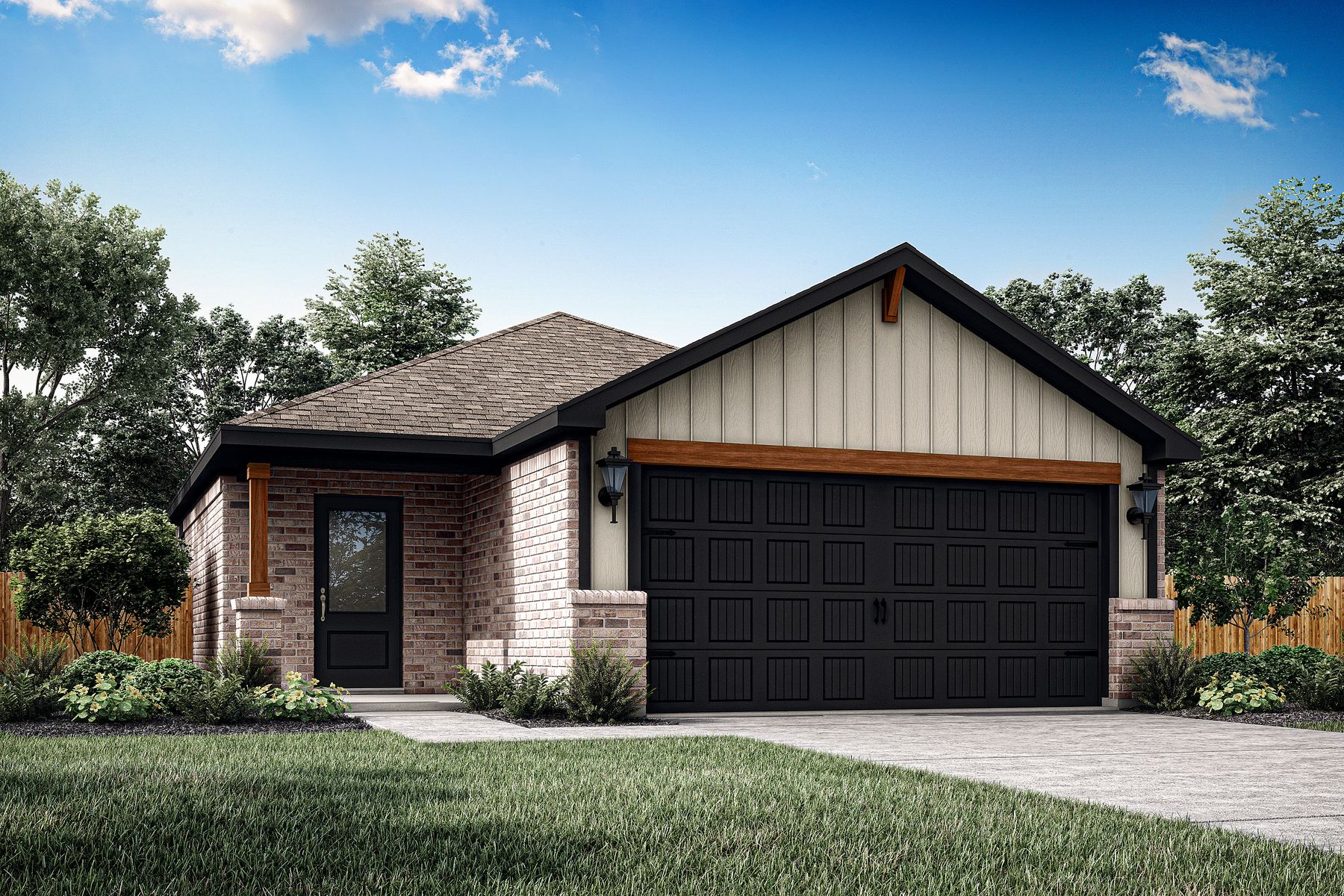 Beauiful one-story home.