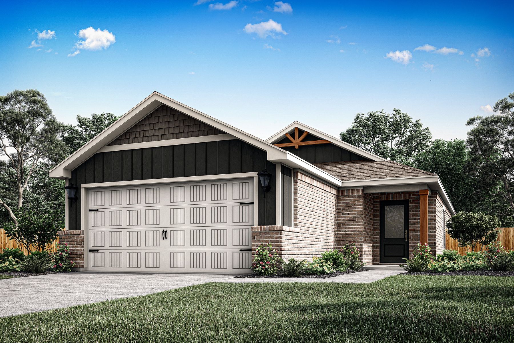 Beautiful one-story home.