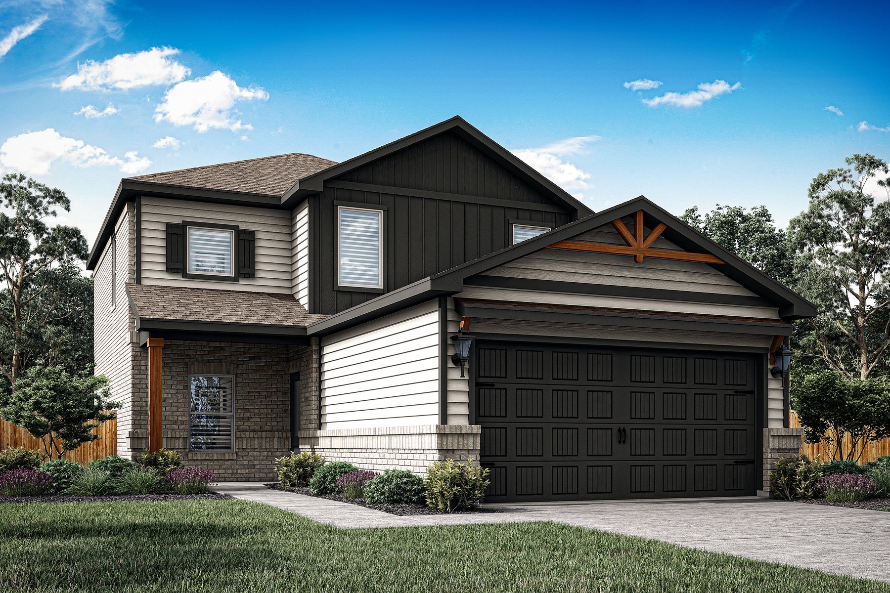 Beauiful two-story home.