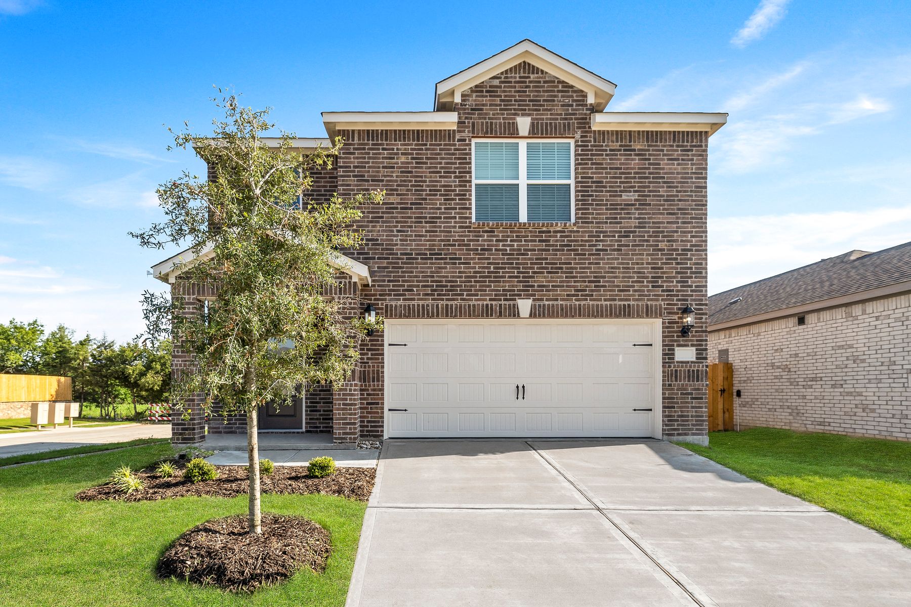 The Rayburn is a beautiful two-story home.