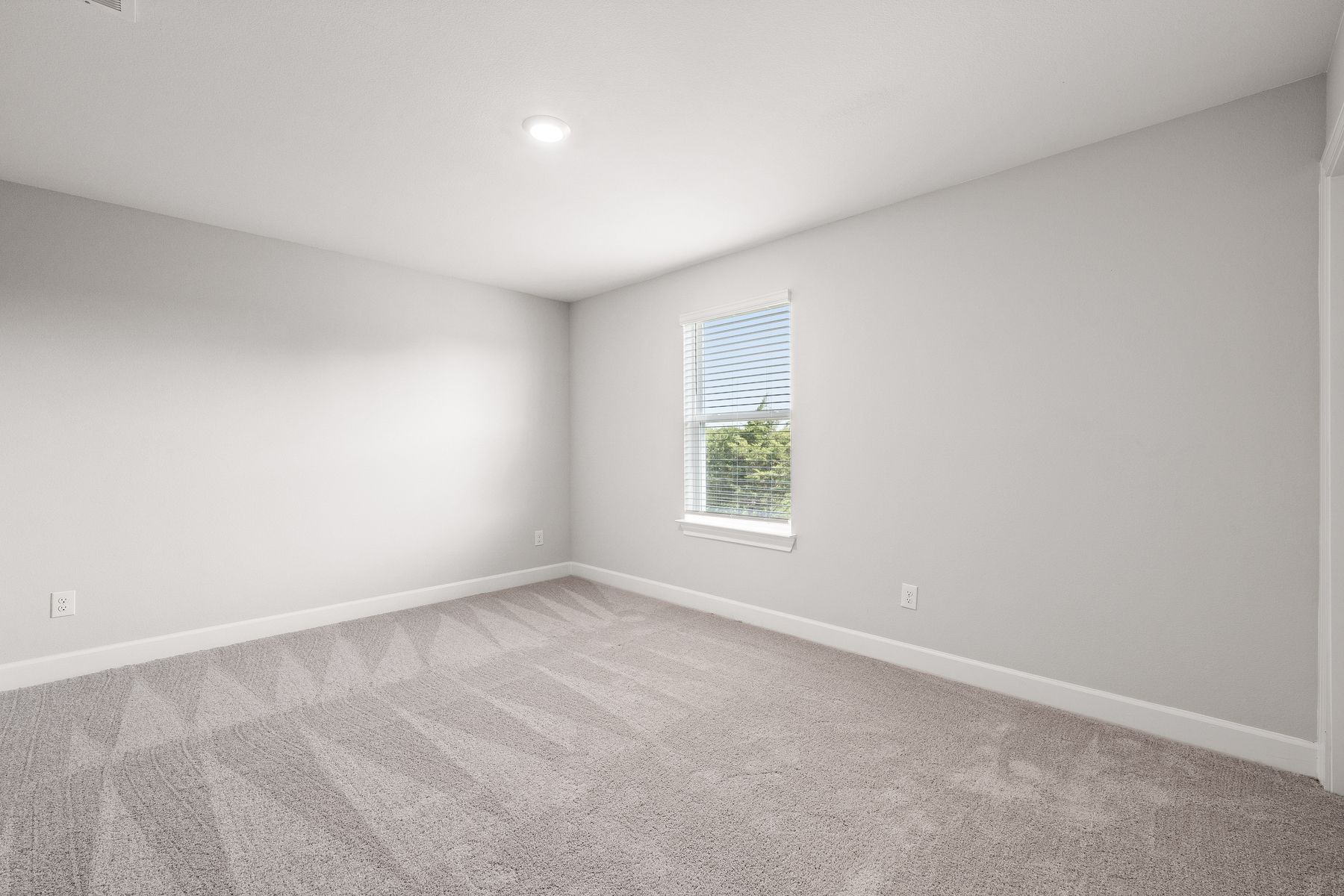 The secondary bedrooms are a great space for a child's bedroom or for a guest room.