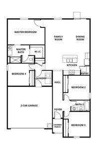 Eureka Floor Plan - LGI Homes