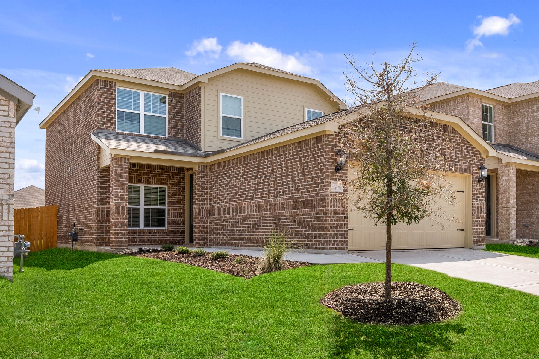 The Piper is a beautiful two-story home.