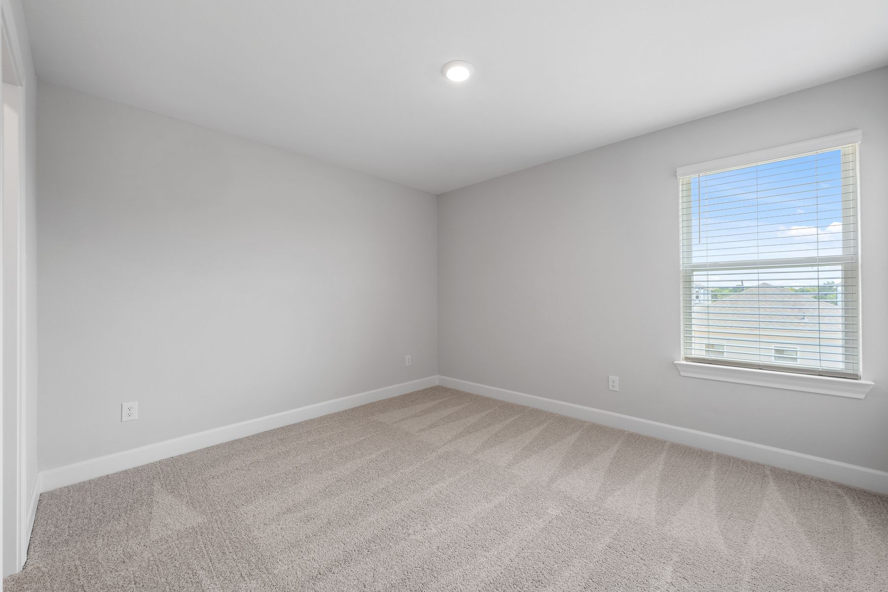 The secondary bedrooms in the Piper are a great space for a child's bedroom or as guest rooms.