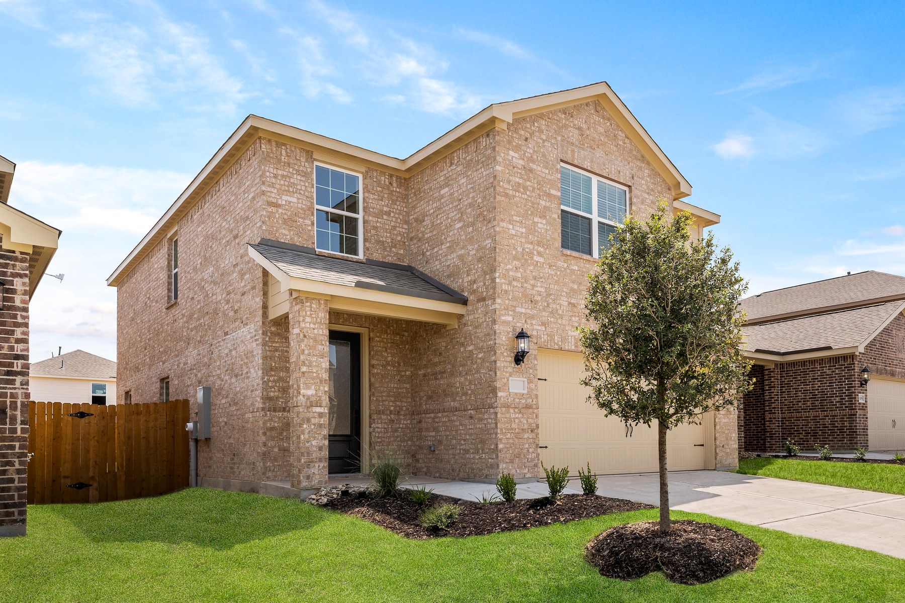 The Willow is a beautiful two-story home.