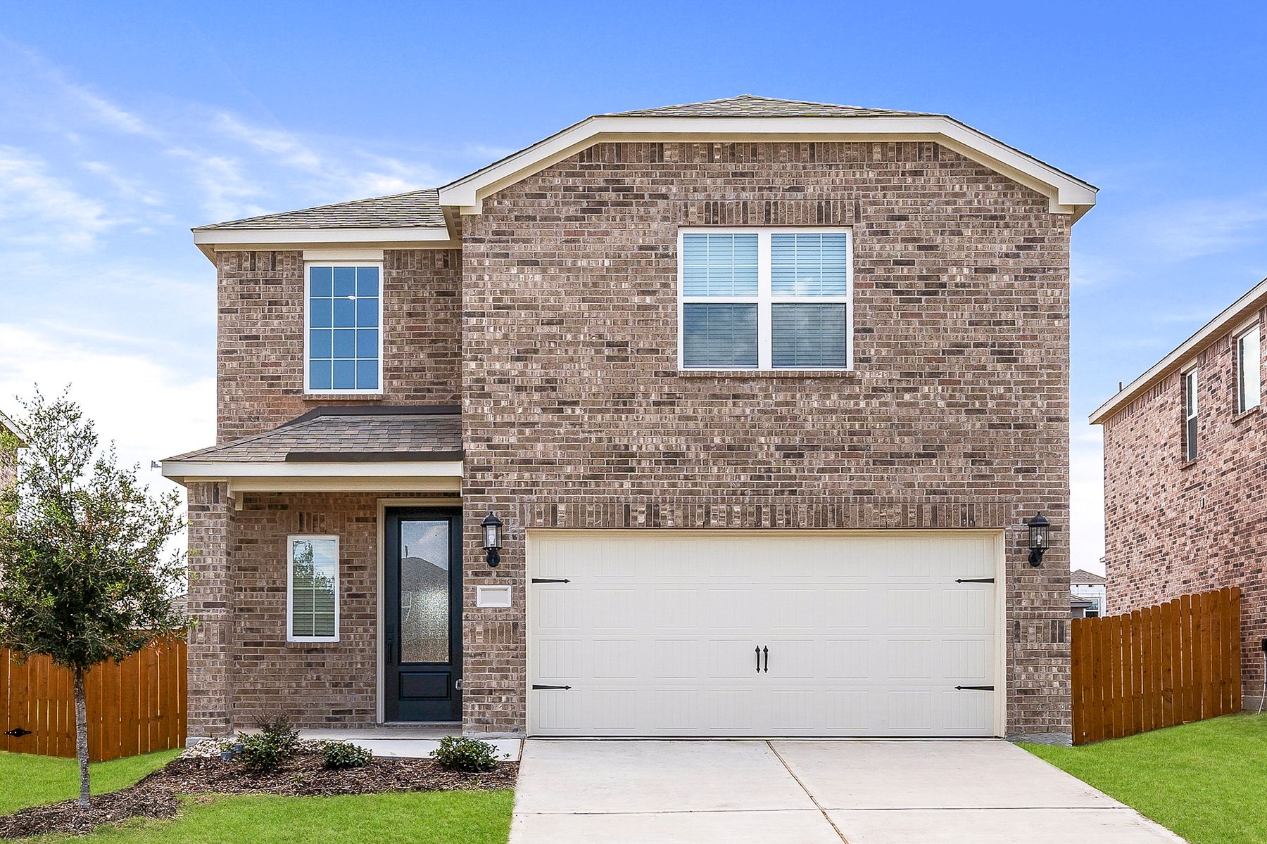 The Colorado floor plan is a beautiful two-story home.