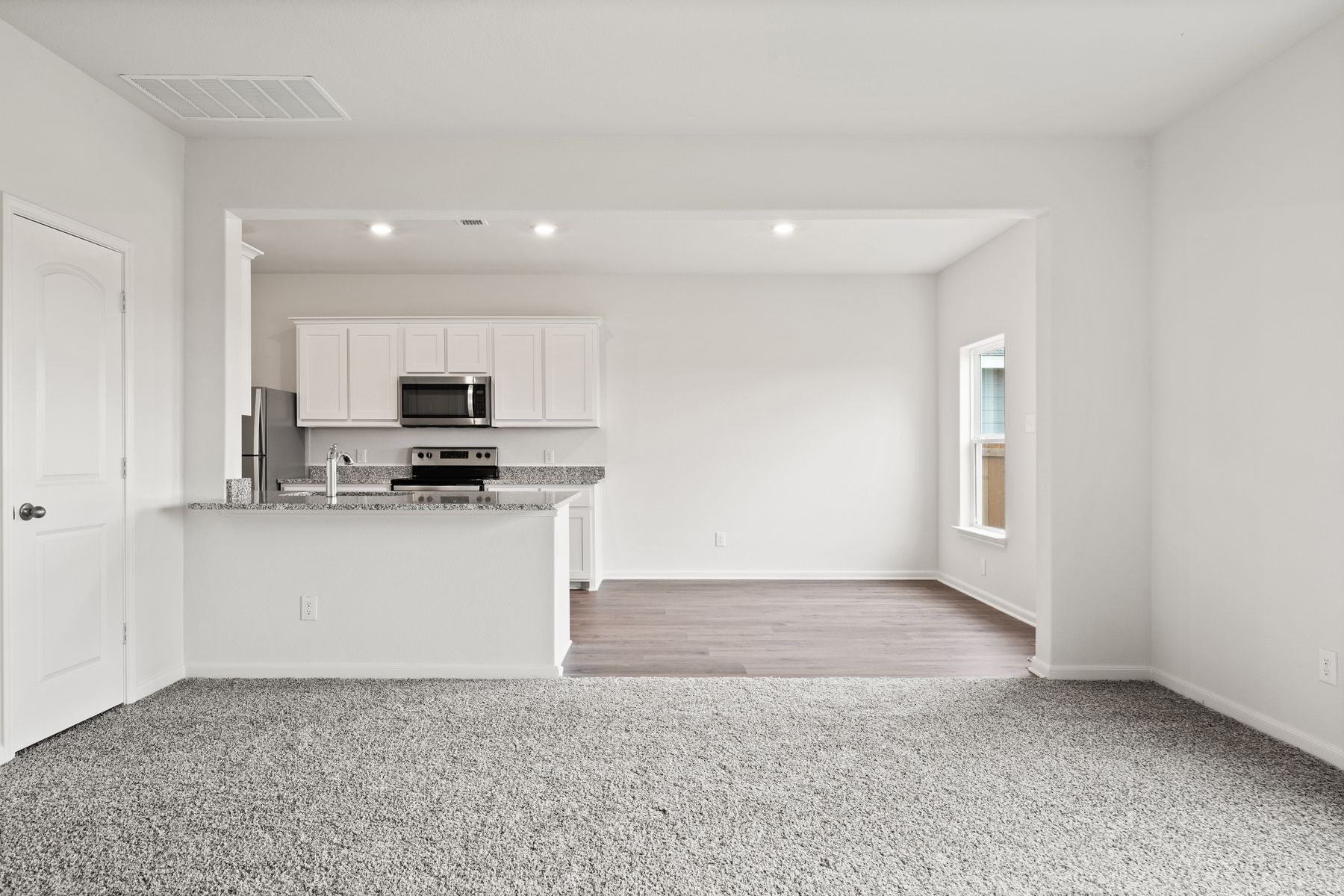 The kitchen of the Cypress is full of upgrades.