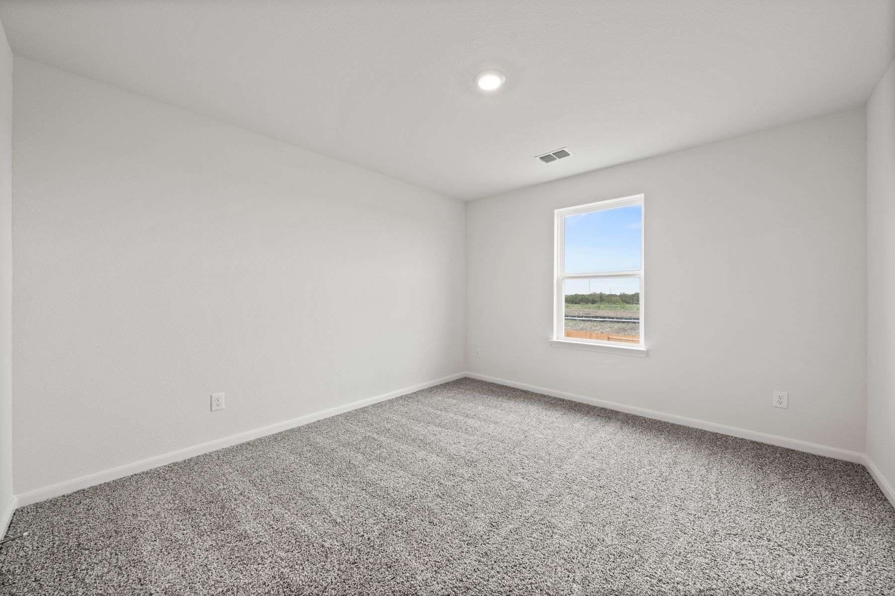 The secondary bedrooms of the Cypress are a great space for children's bedrooms or as guest rooms.