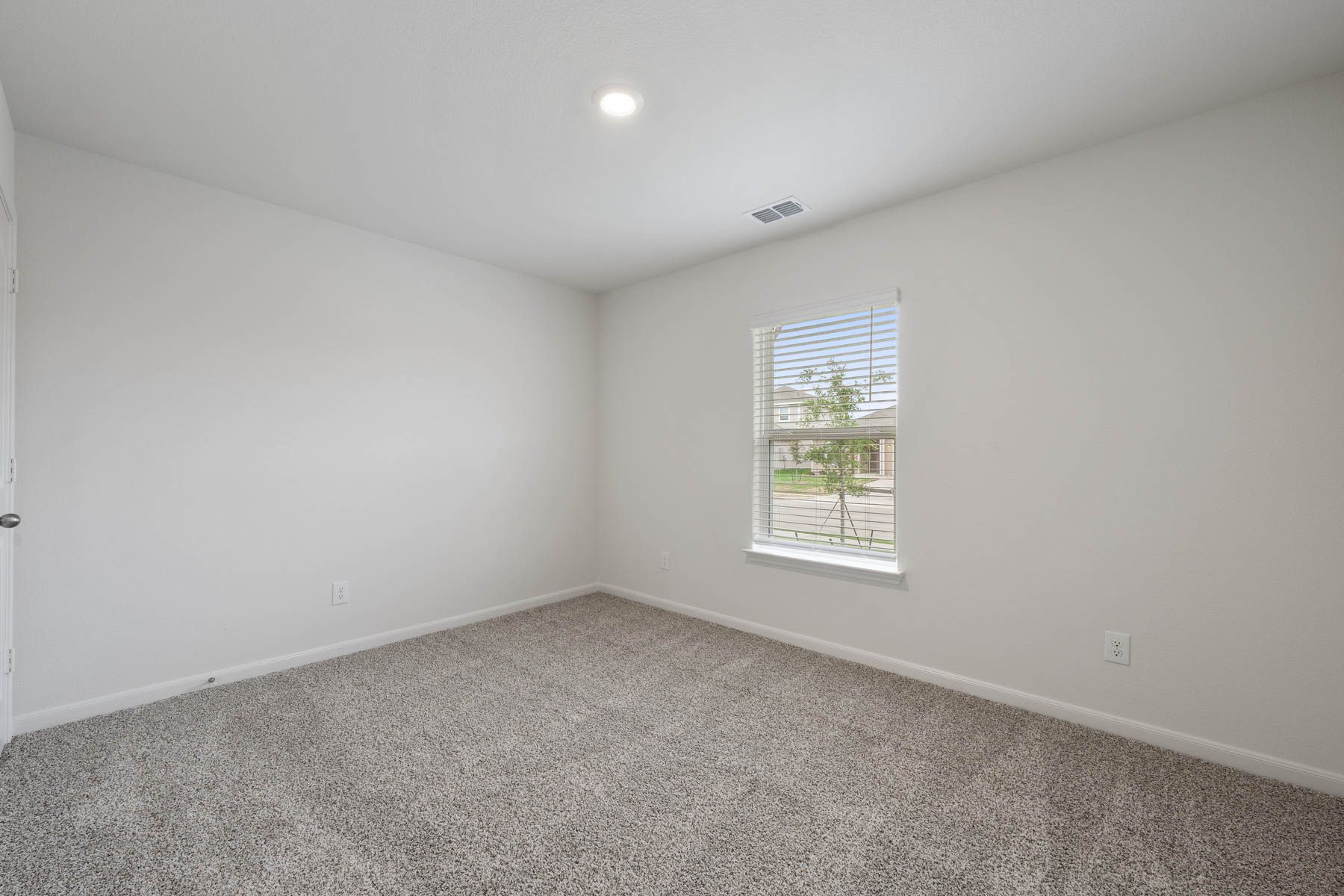 The secondary bedrooms are a great space for a child's bedroom or as a guest room.