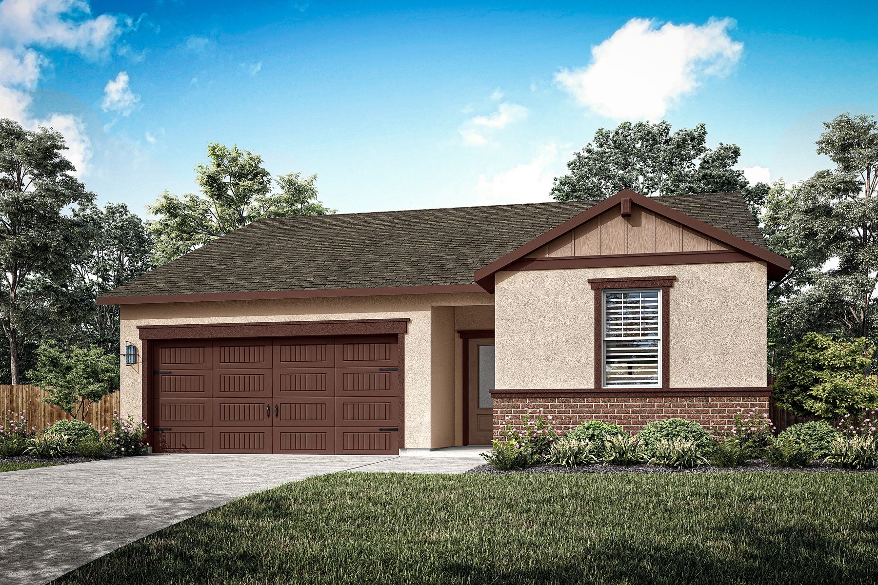 The Baker is a beautiful three bedroom home.