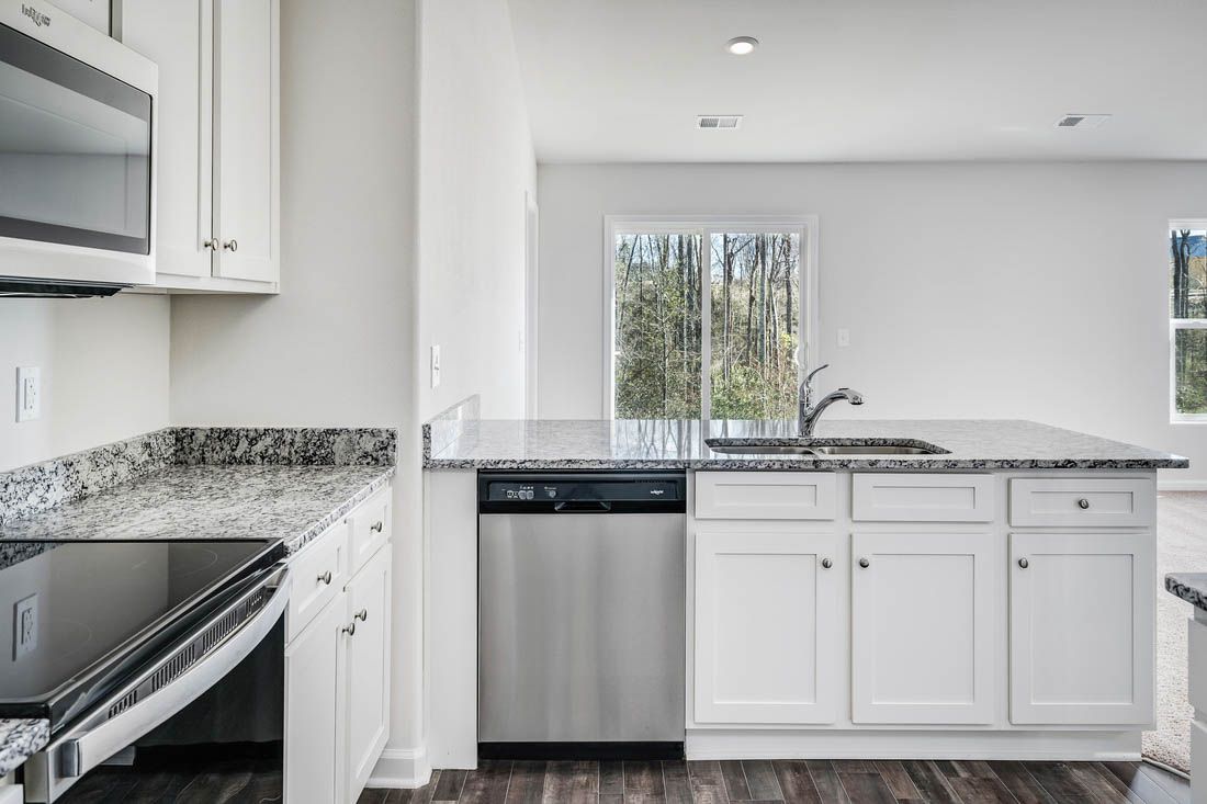 Plenty of storage in the kitchen