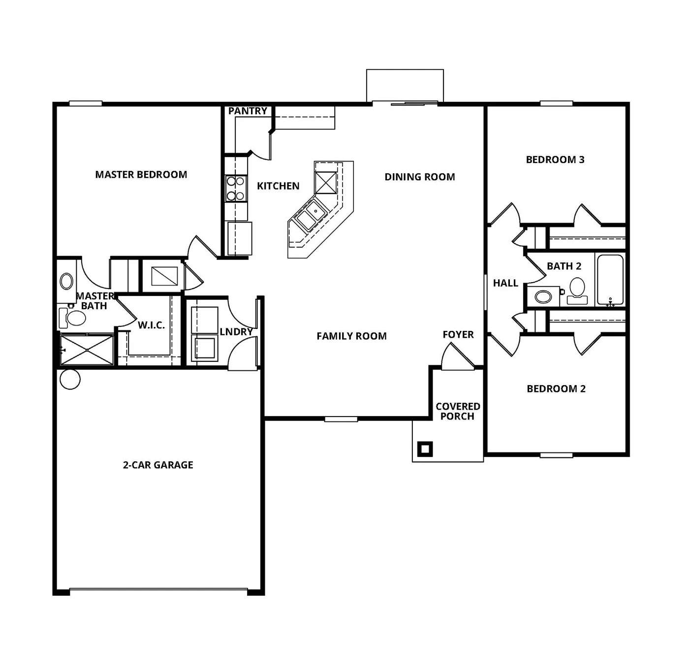 Calypso floor plan layout