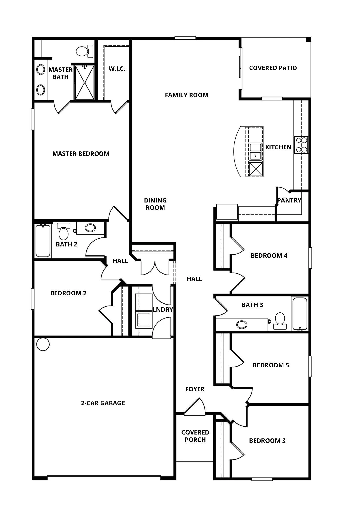 Caprice floor plan layout