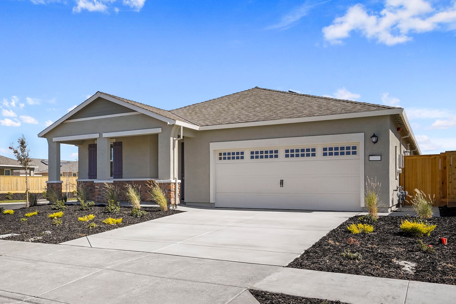 This home has a specious 2-car garage