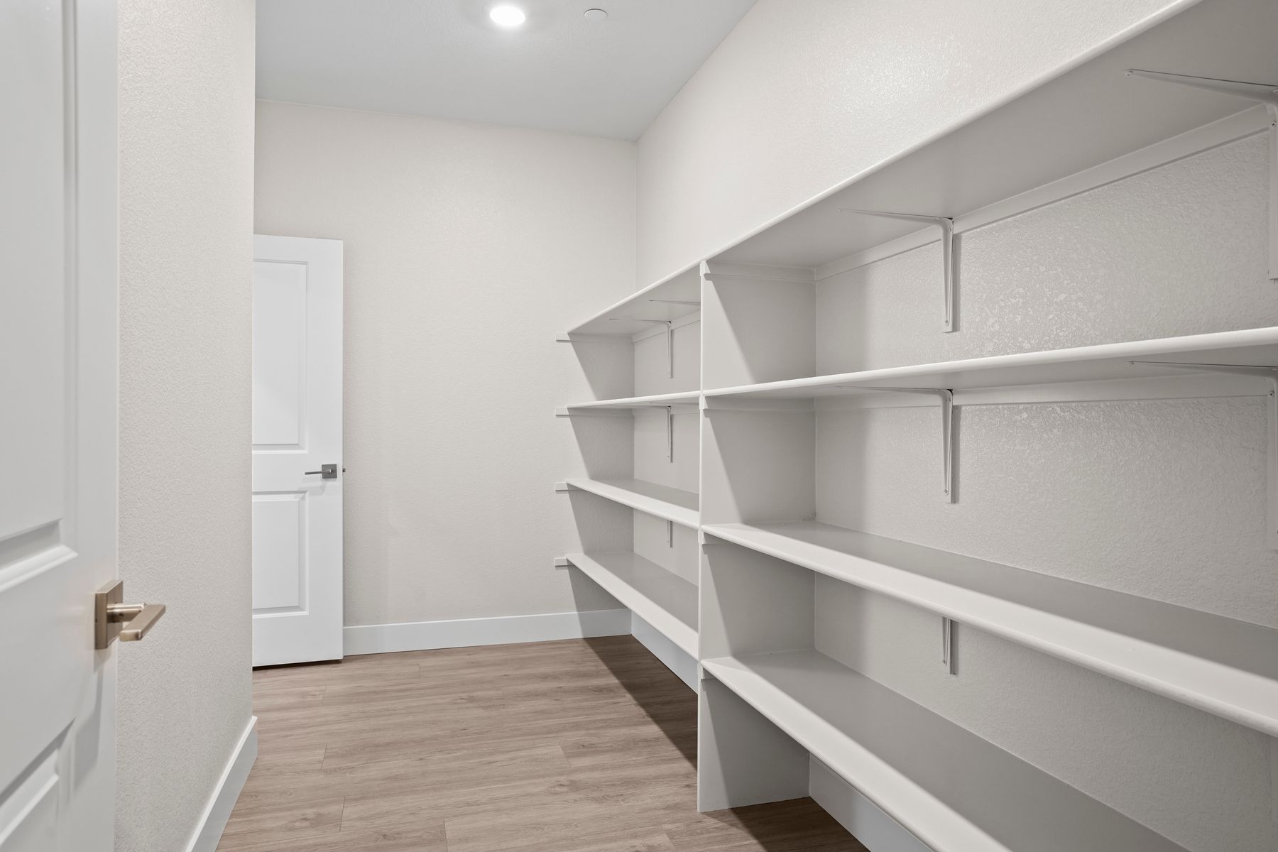 The home offers ample storage space