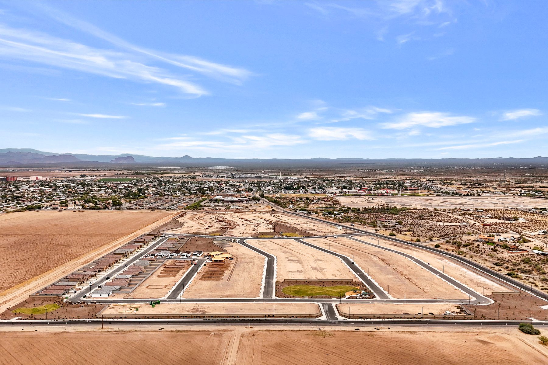 Bisbee Ranch has a wonderful view of robust mountain ranges.