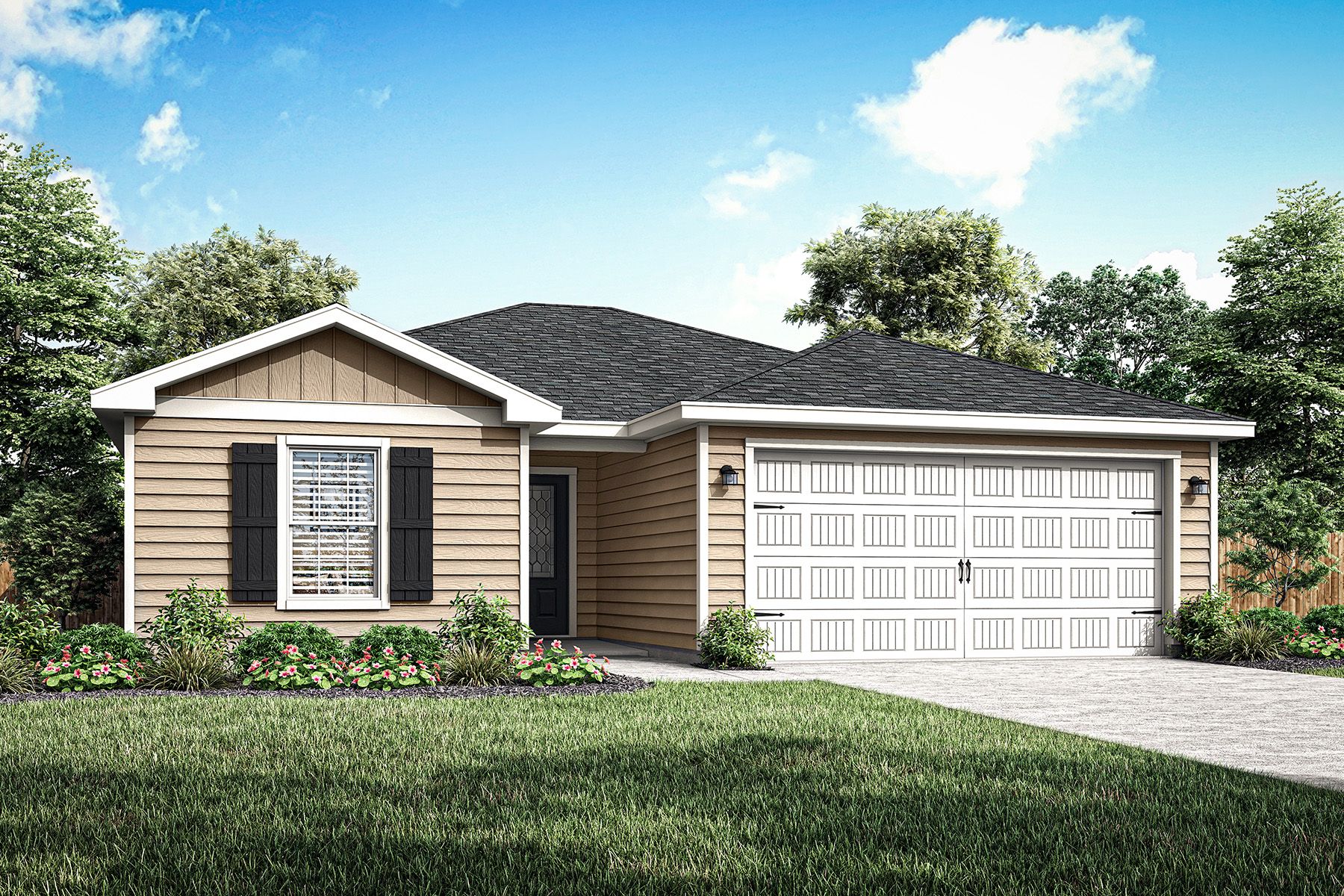 Apline Plan at Rosewood Estates in Lytle, TX by LGI Homes
