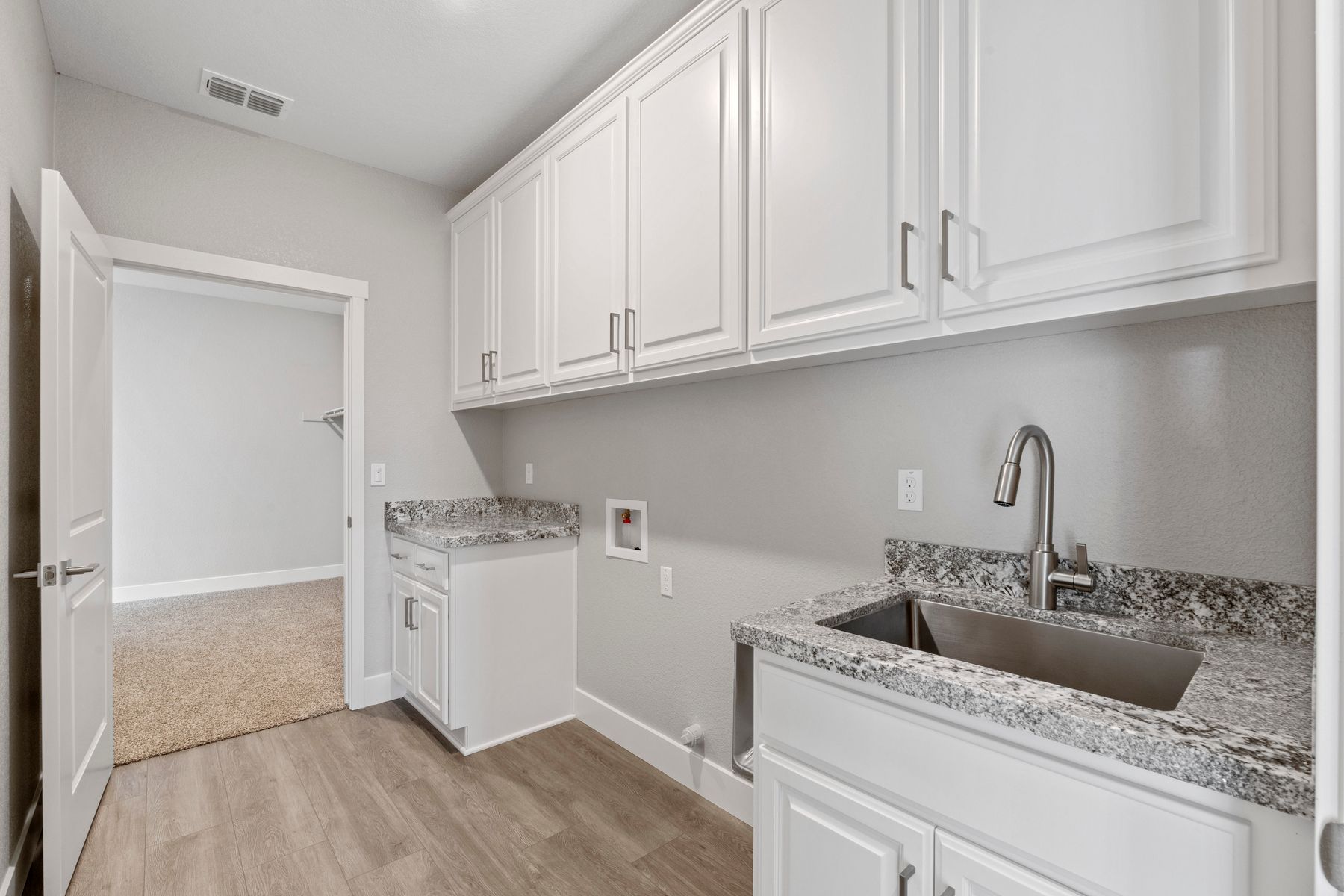 Here is the spacious laundry room fit for every need.