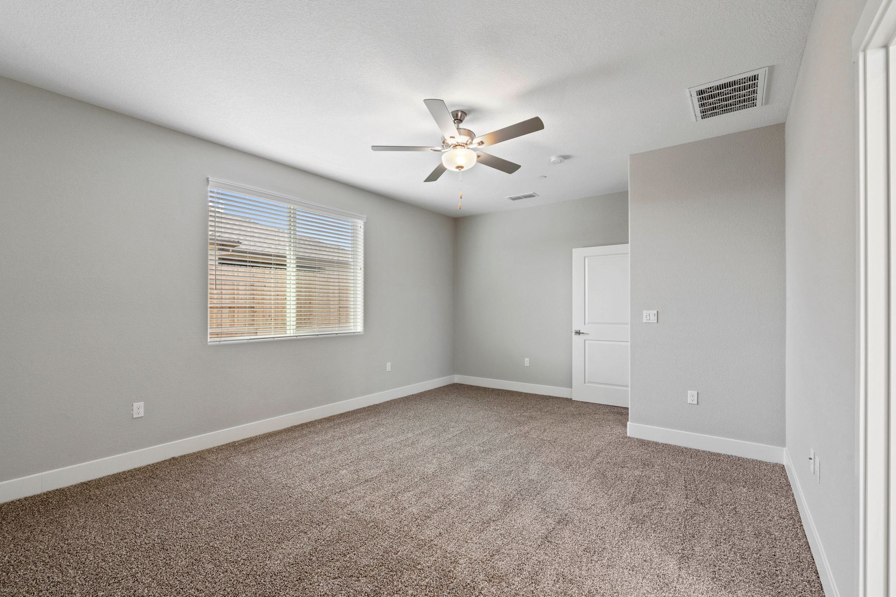 Windows let in plenty of natural light.