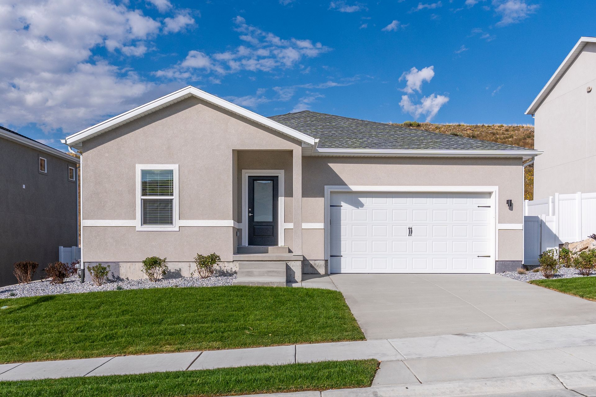 The Monroe is a beautiful one-story home. 