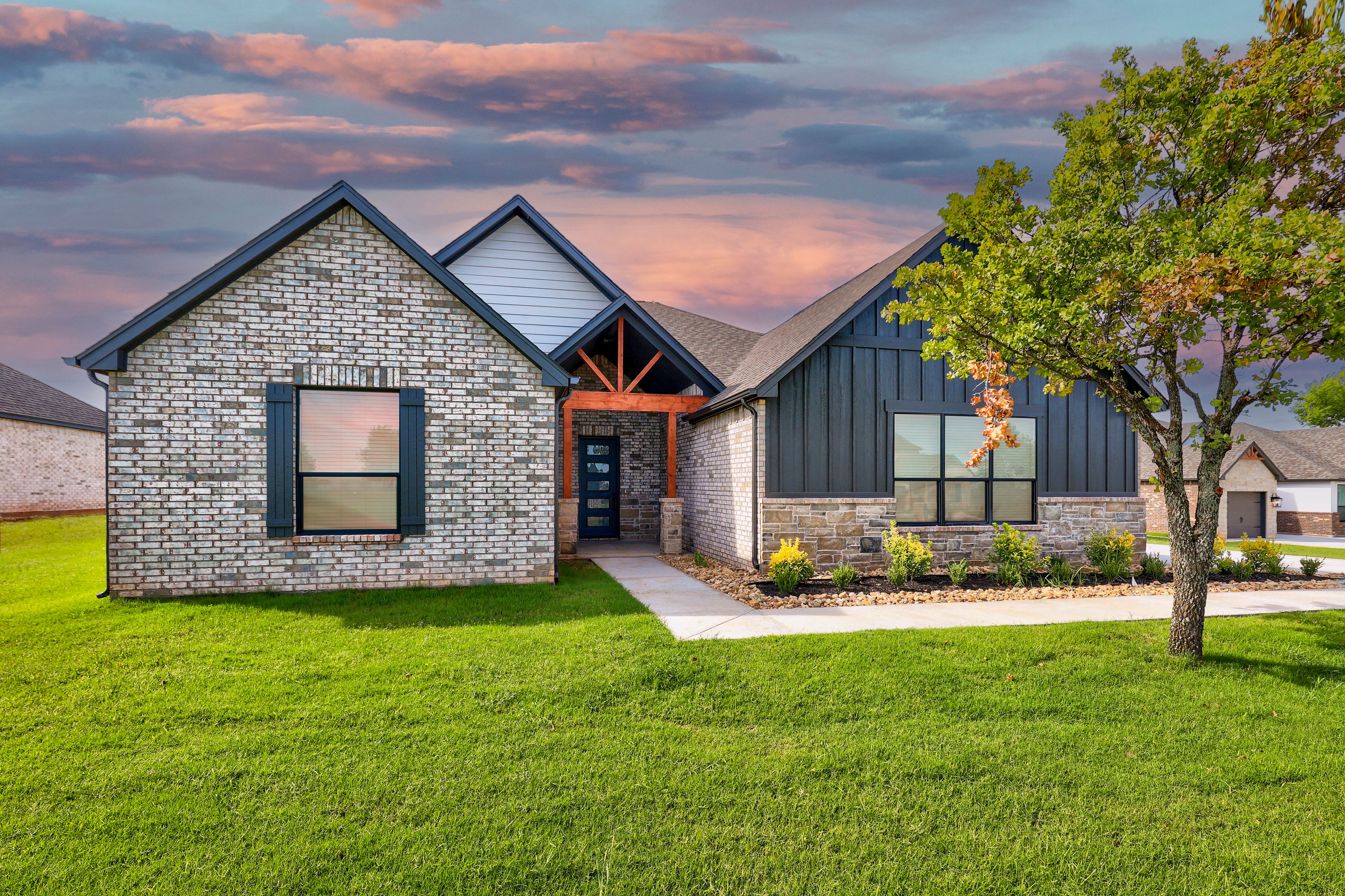 The Hudson is a beautiful one-story home.