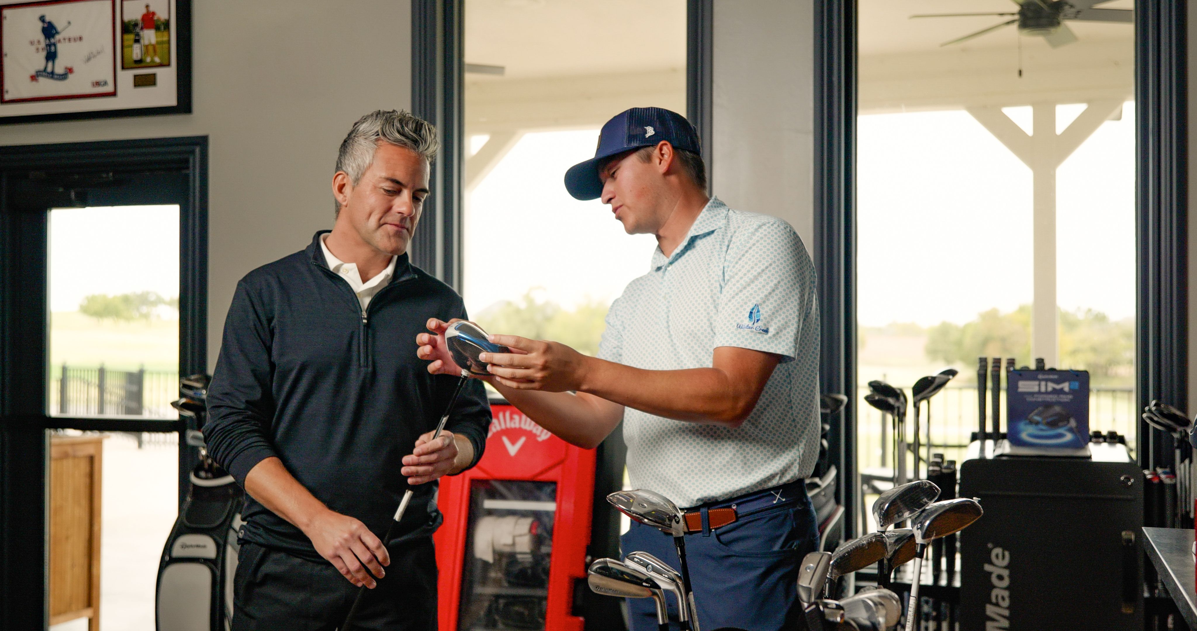 Find your perfect new club at the onsite Pro Shop.