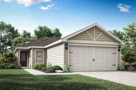 The Atticus is a beautiful one-story home.