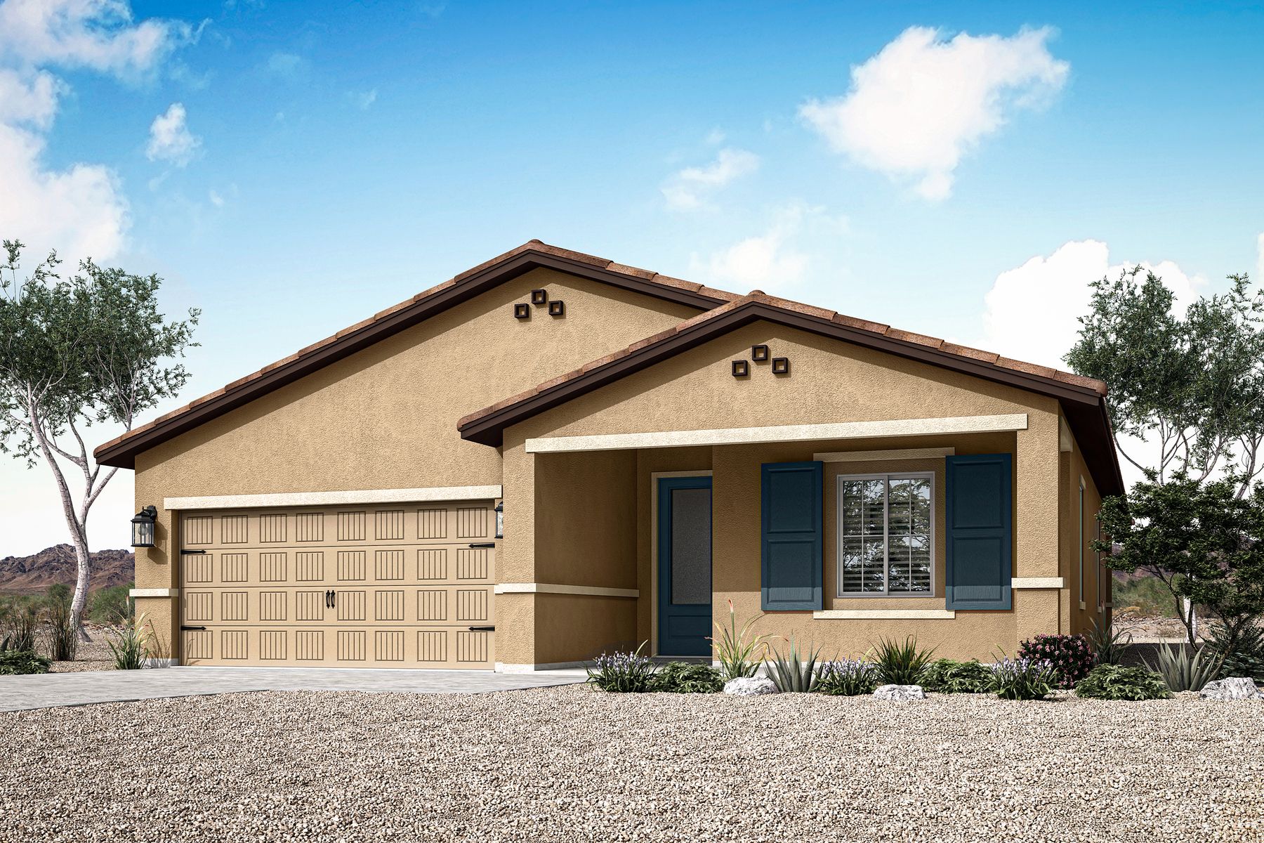 The Del Mar is a beautiful 3 bedroom home!