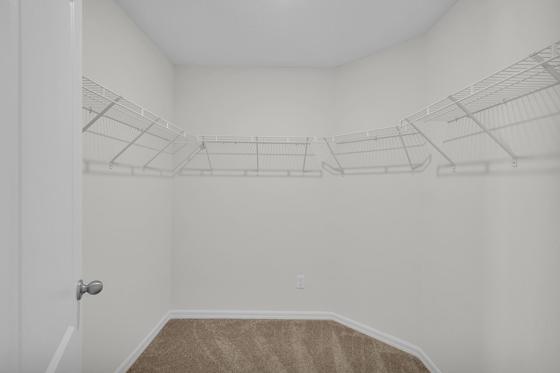 The master suite has a private master bath and large walk-in closet!