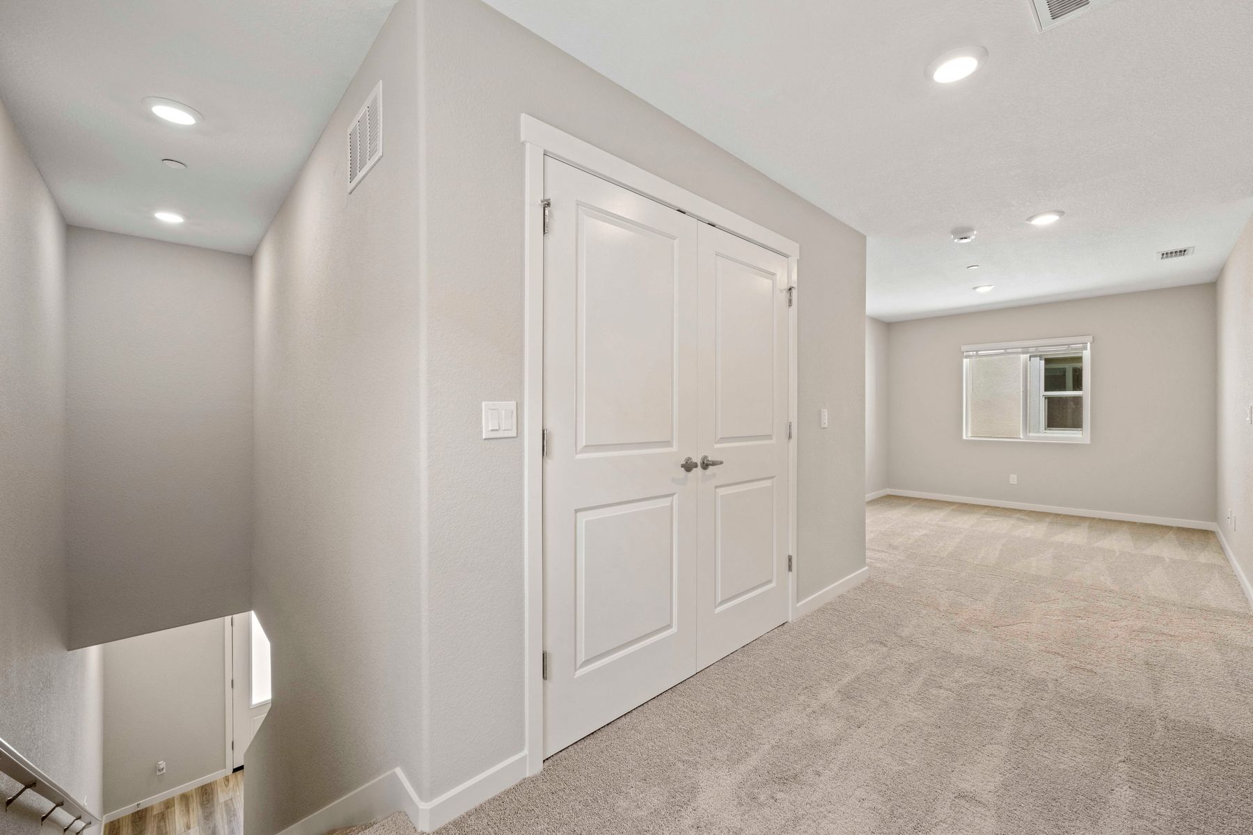 There is an upstairs game room right off the stairs.